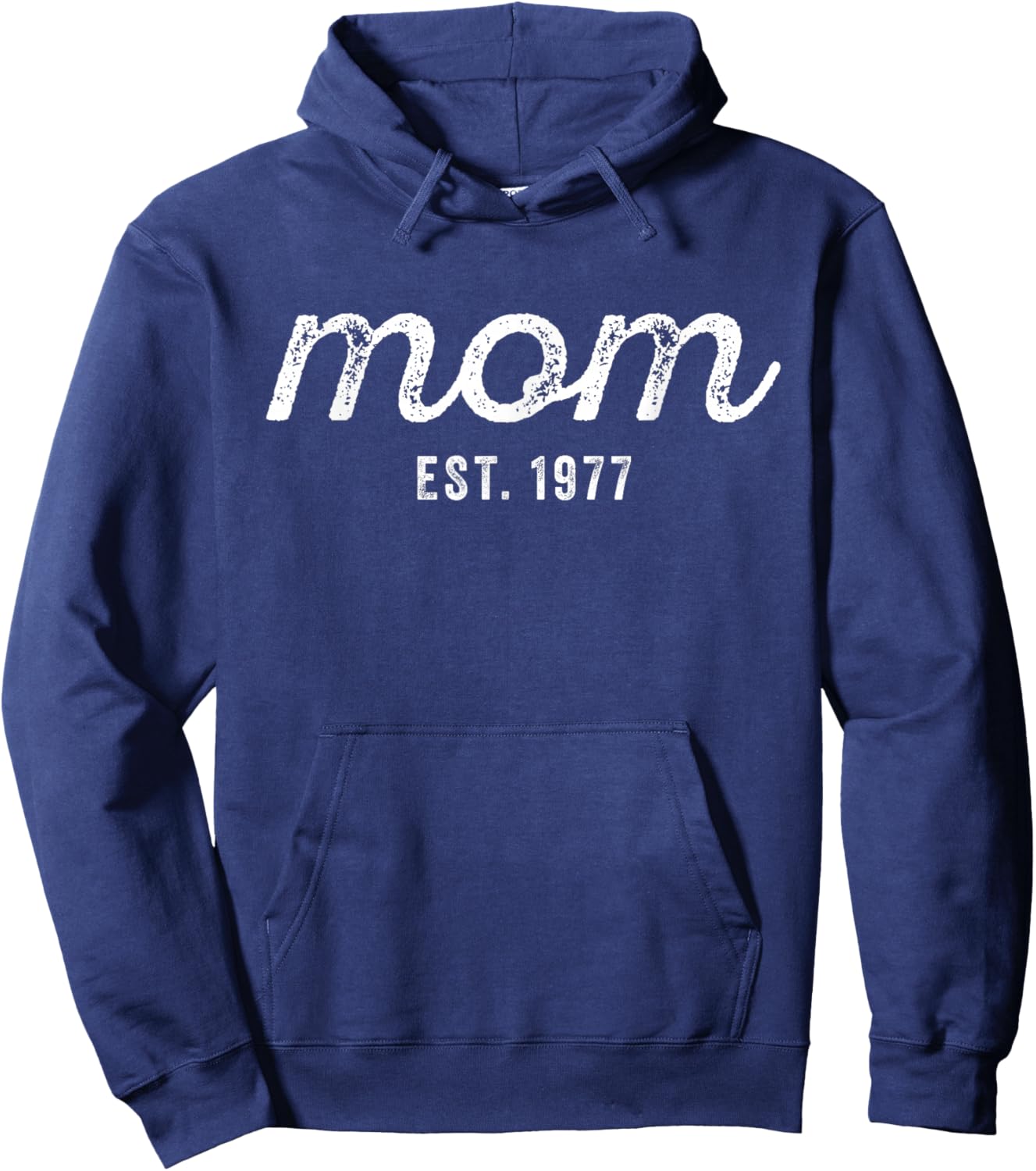 Mom Est 1977 Custom Mom Personalized Mother’s Day Customized Hoodie - Hoodie | Navy