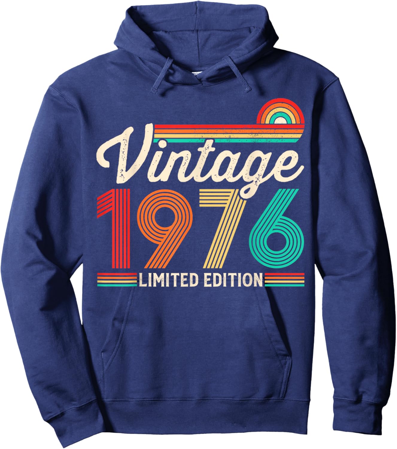 50 Years Old Vintage 1976 Limited Edition 50th Birthday Hoodie - Hoodie | Navy