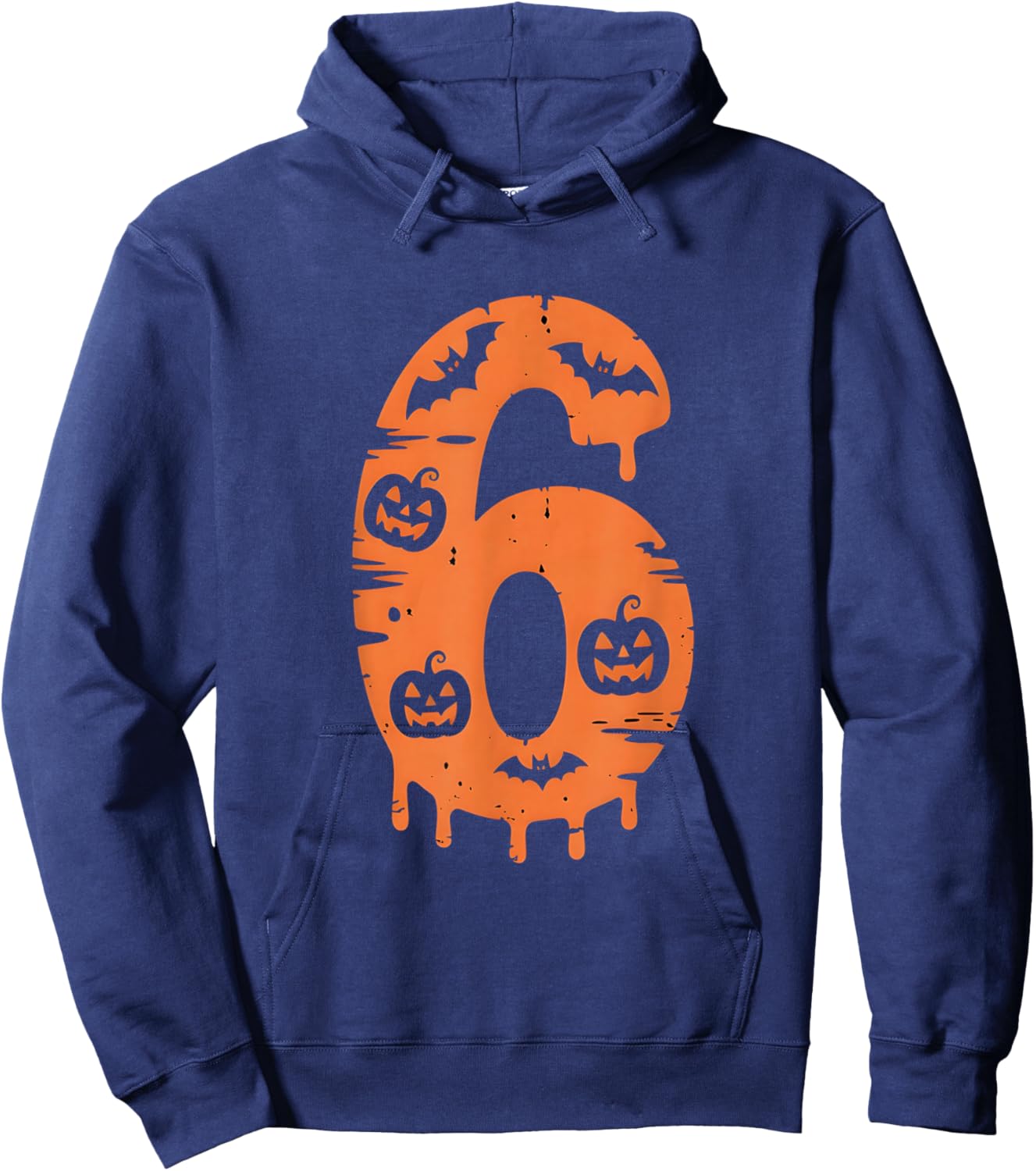 6 Number Meme 67 Six Seven Halloween Hoodie - Hoodie | Navy