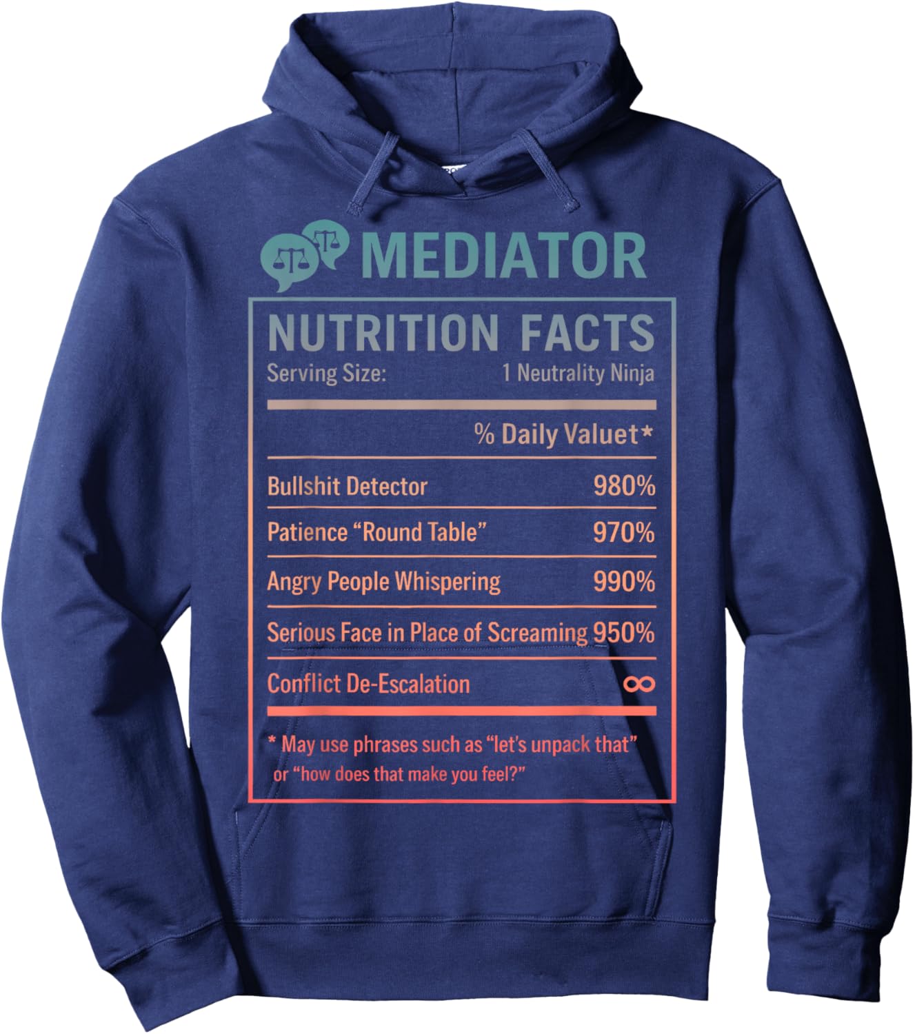 Mediator Hoodie - Hoodie | Navy