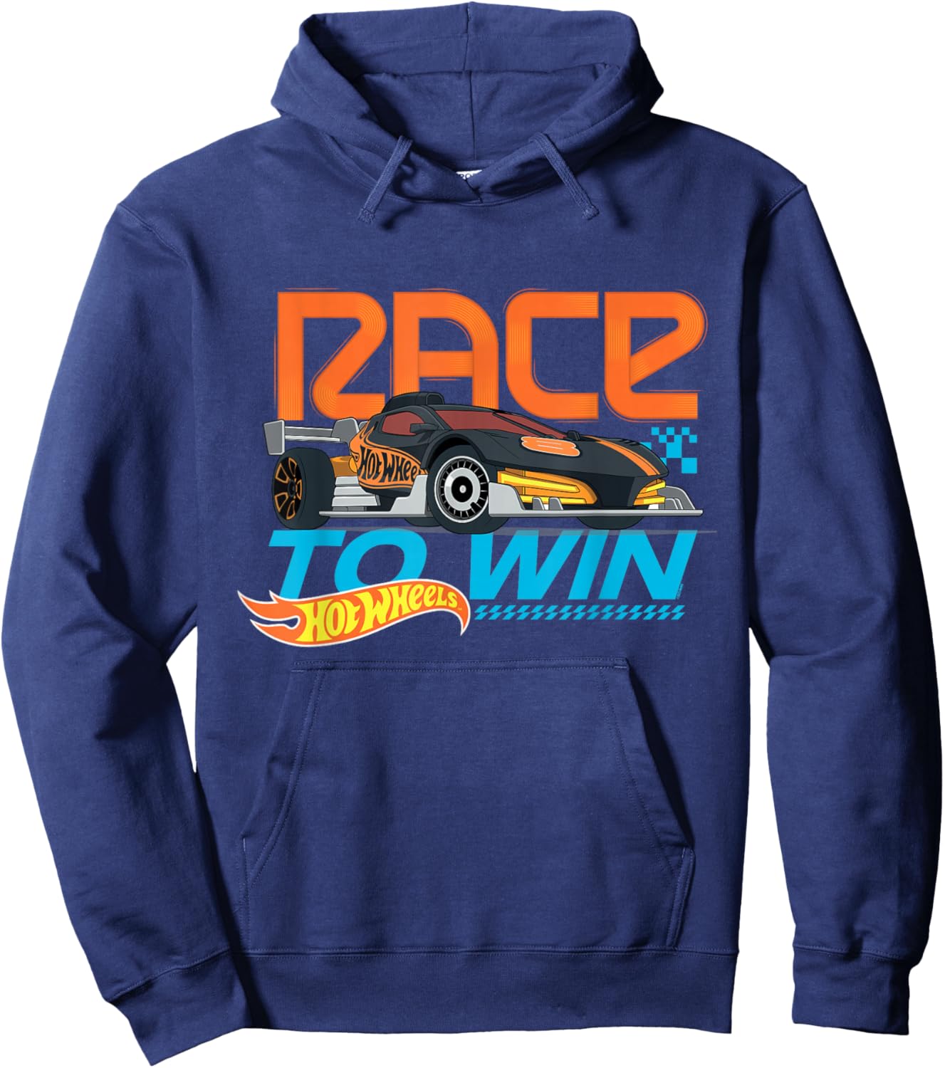 Hot Wheels Race to Win Hoodie - Hoodie | Navy