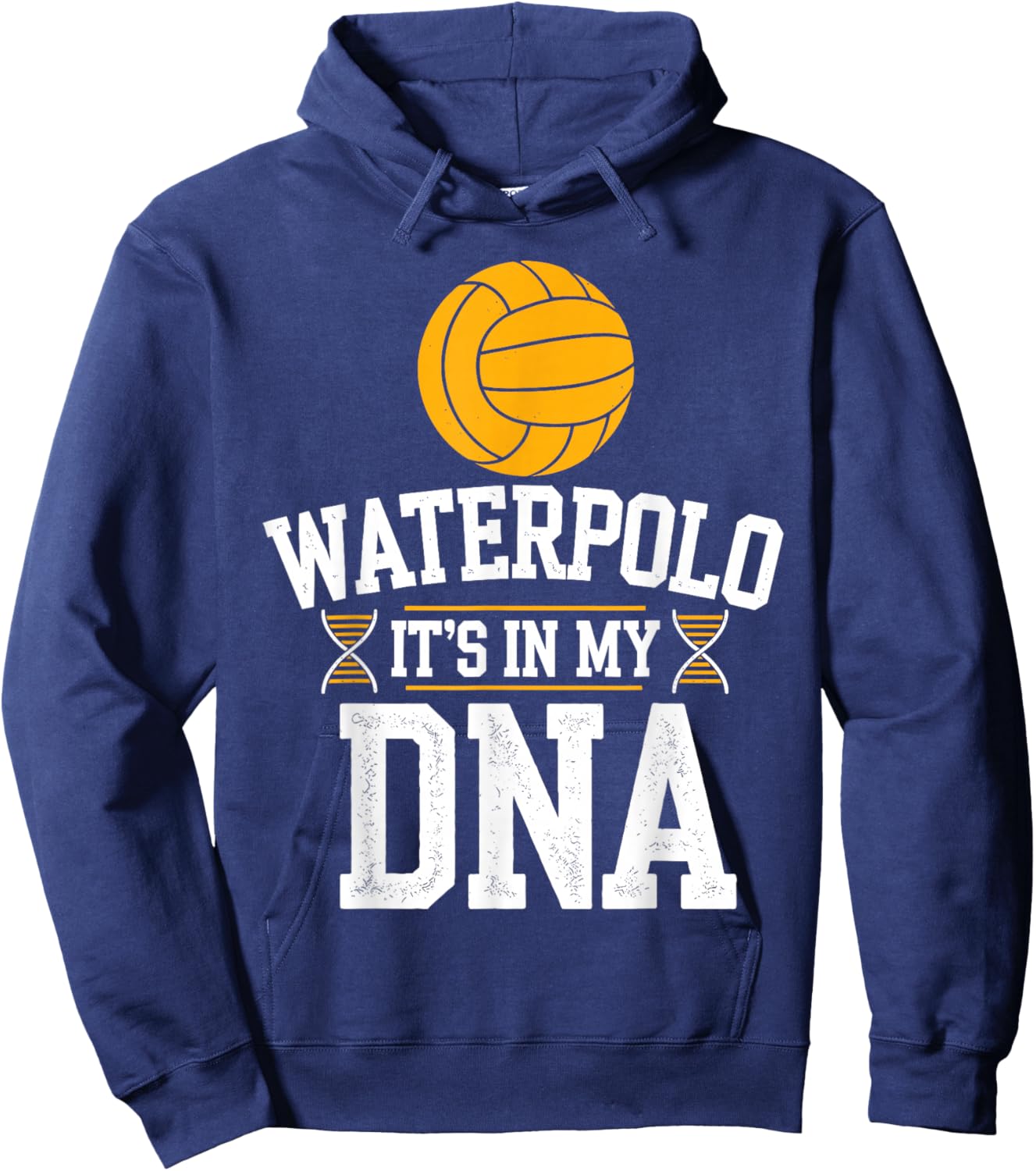 Funny Water Polo Art Women Gag Water Polo Player Hoodie - Hoodie | Navy