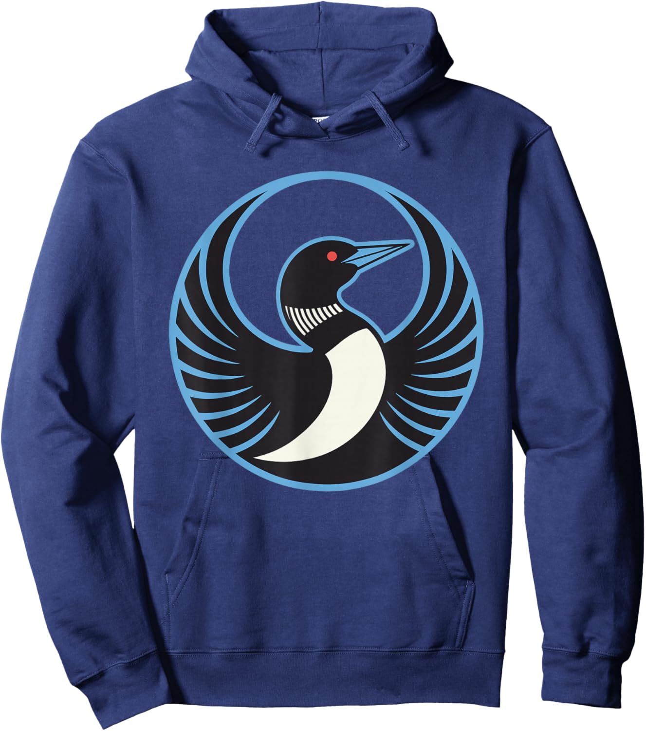 Minnesota Rebel Loon Hoodie - Hoodie | Navy