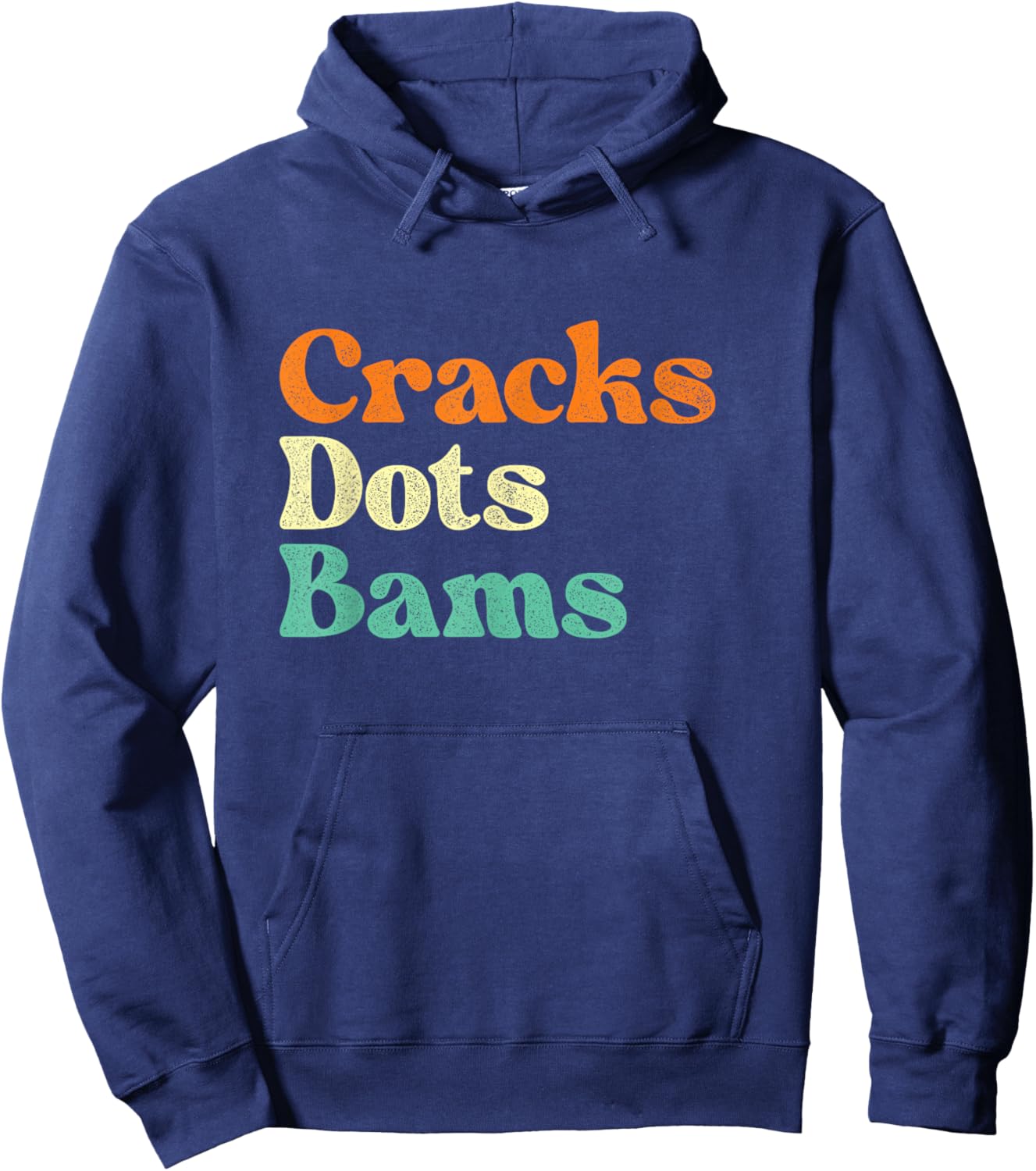 Cracks Dots Bams - Mahjong Lover Mah Jong Player Hoodie - Hoodie | Navy