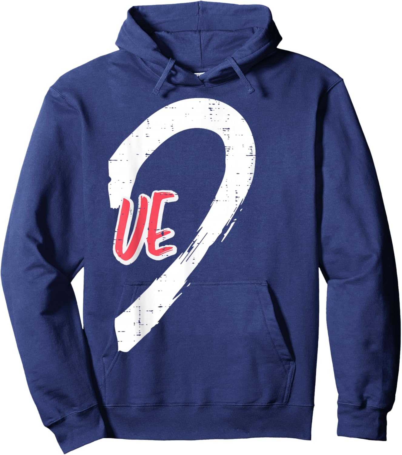 Valentines Day Matching Love Ve Heart Cute Couple Women Men Hoodie - Hoodie | Navy