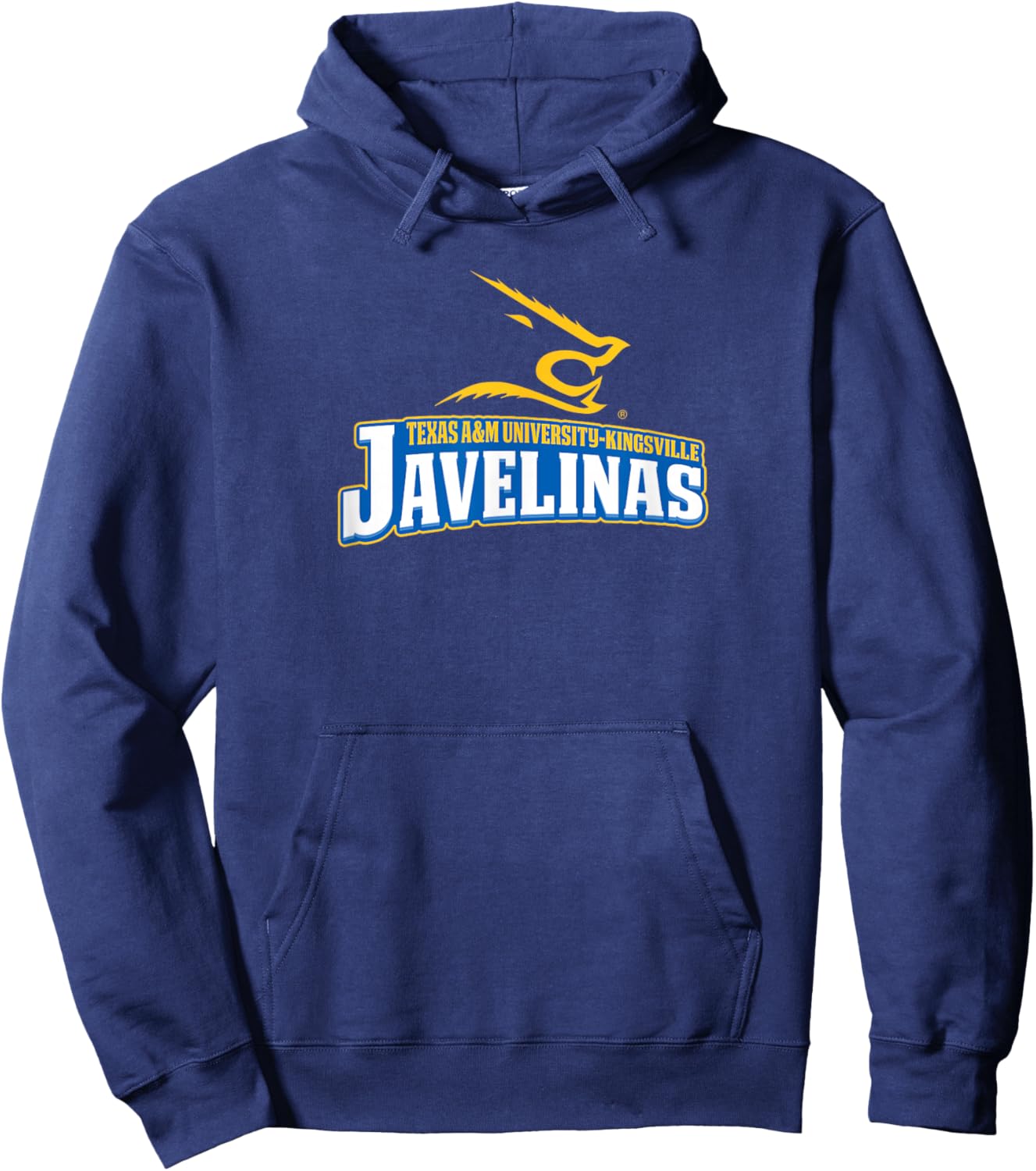 Texas A&M Kingsville TAMUK Javelinas Primary Logo Hoodie - Hoodie | Navy