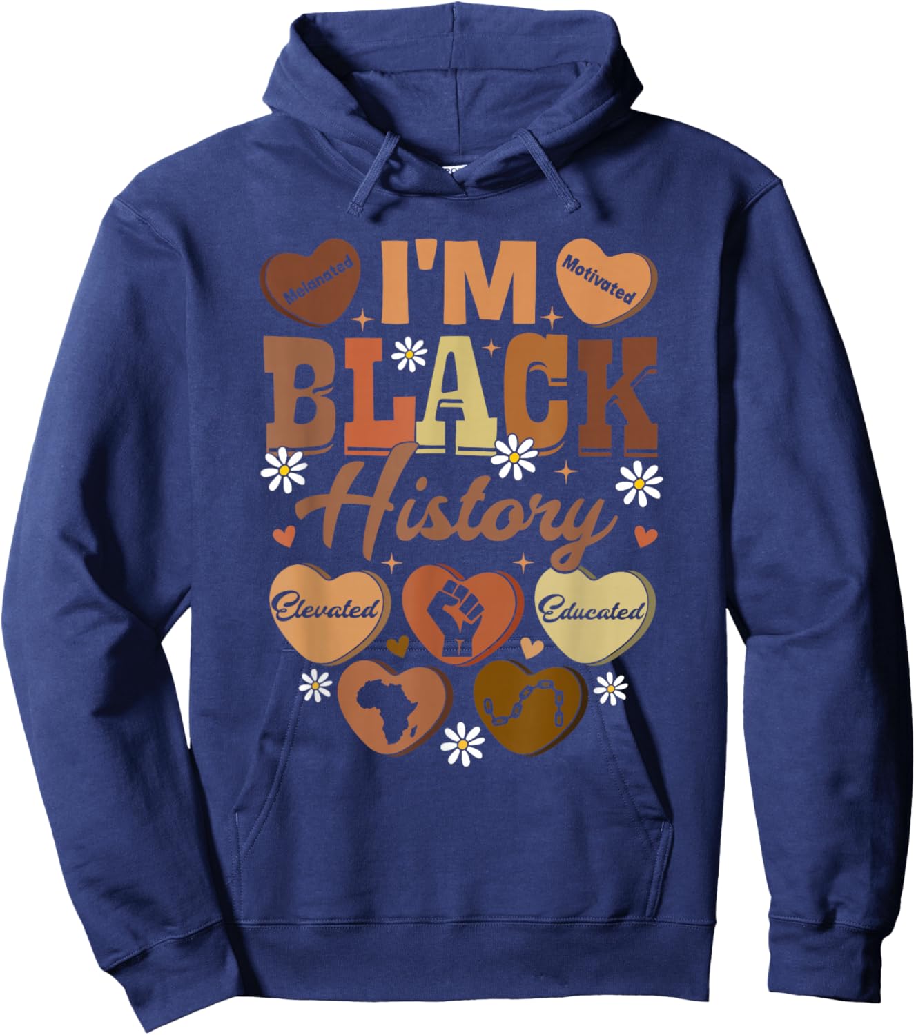 African Hoodie - Hoodie | Navy