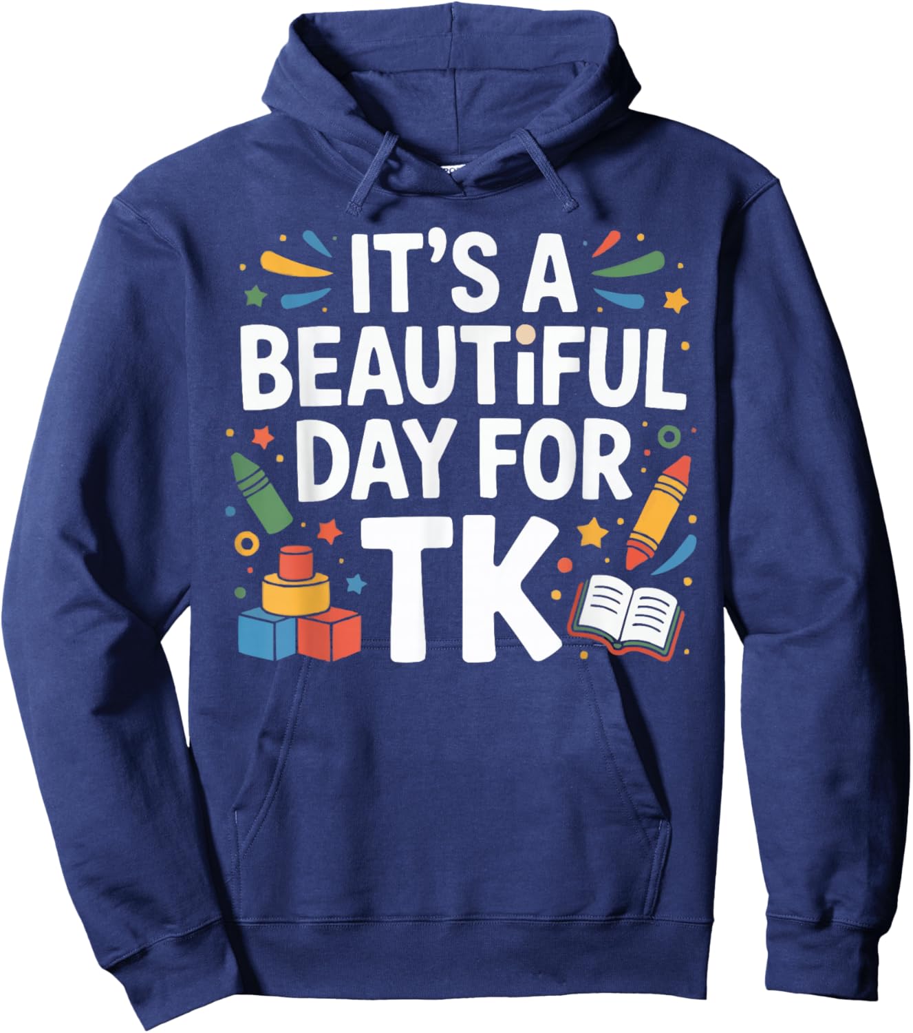 Transitional Kindergarten Preschool Education TK Squad Hoodie - Hoodie | Navy