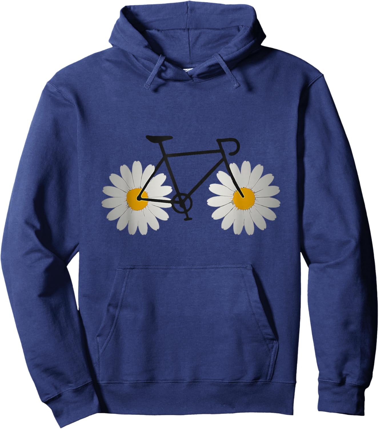 Bicycle Floral Cycling Women Men Kids Bike Biker Hoodie - Hoodie | Navy