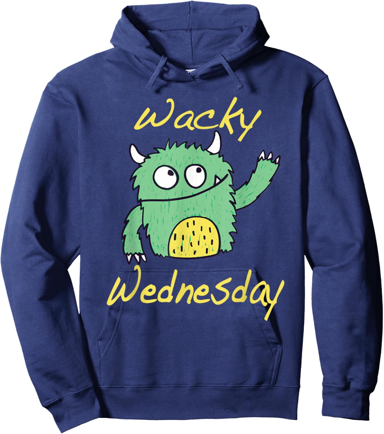 Wacky Wednesday Kids and Teachers | Mismatch Day Spirit Week Hoodie - Hoodie | Navy