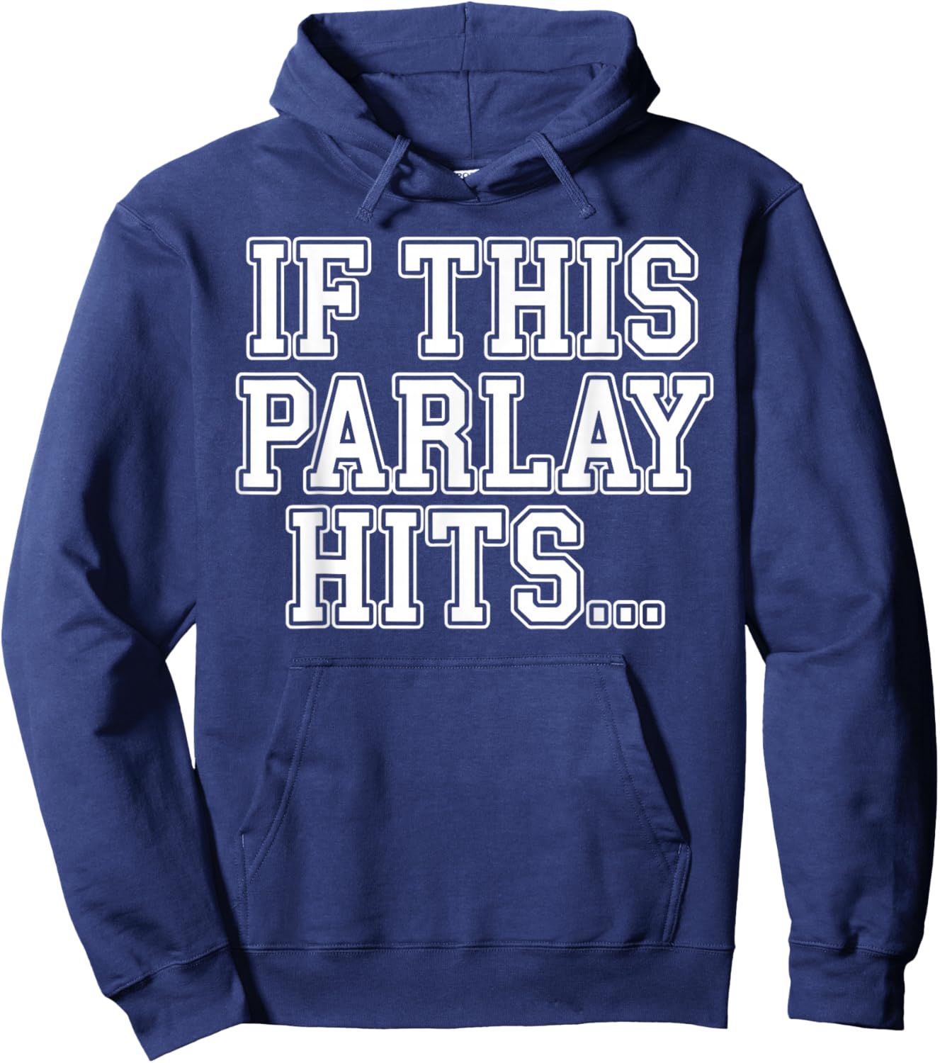 Best Parlay Art Women Sports Gambling Sports Betting Hoodie - Hoodie | Navy