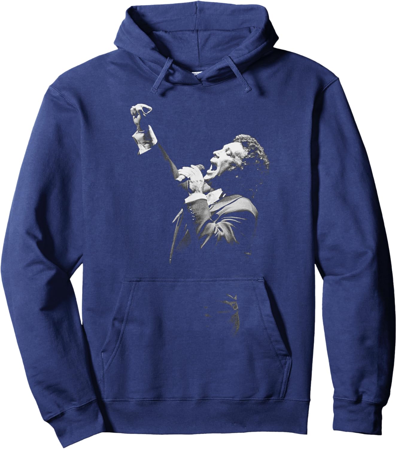 Singer Tom Jones Live Liverpool Empire Theatre Hoodie - Hoodie | Navy