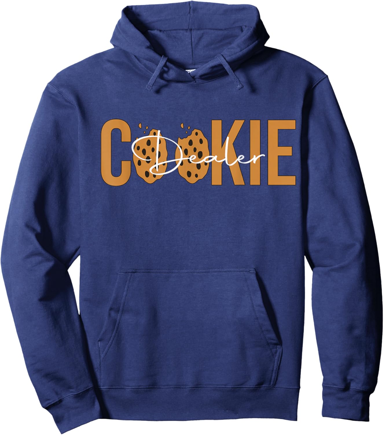 Cookie Dealer for Bake Cookies Day and Baking Cookie Lover Hoodie - Hoodie | Navy