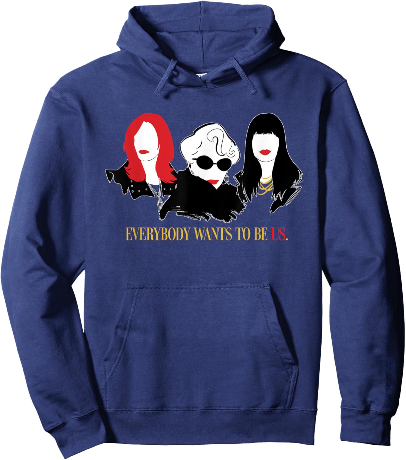 The Devil Wears Prada Miranda Everybody Wants to Be Us Quote Hoodie - Hoodie | Navy