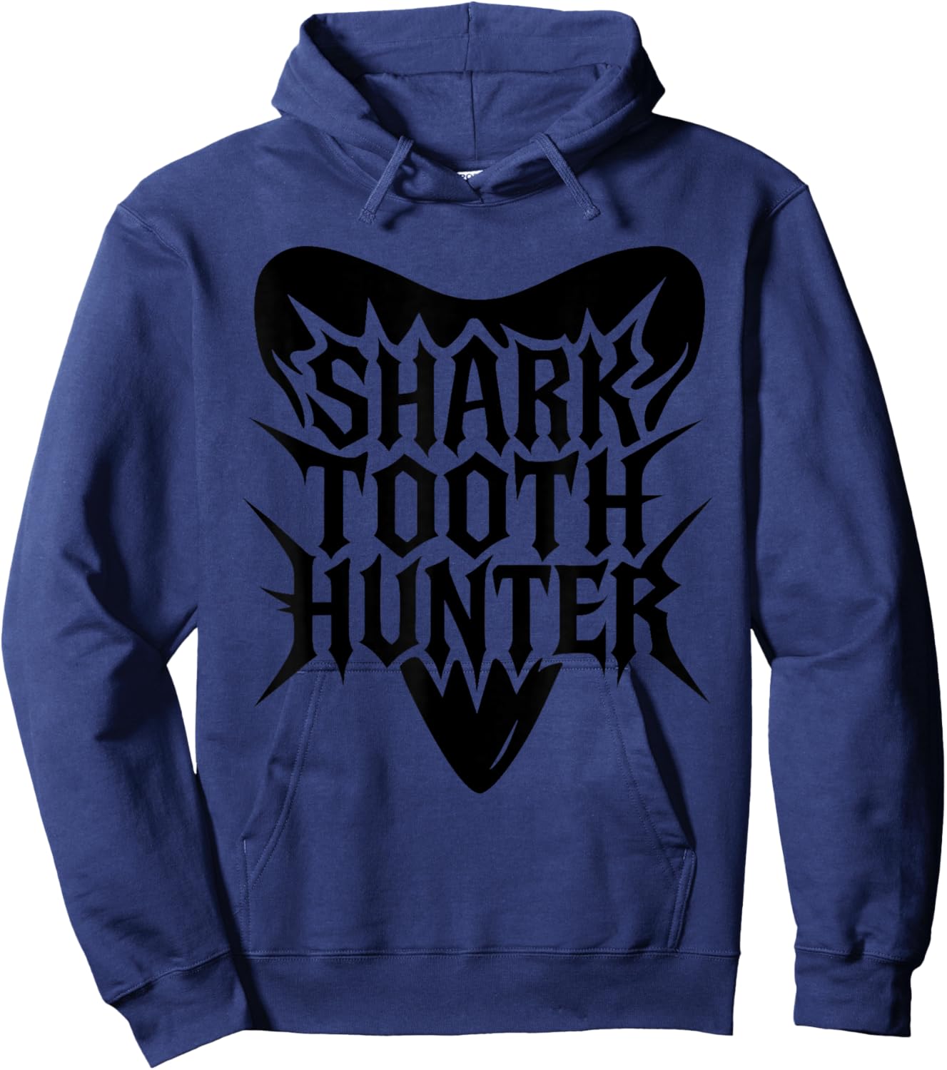 Shark Teeth Fossil Hunter Paleontologist Shark Teeth Hunting Hoodie - Hoodie | Navy