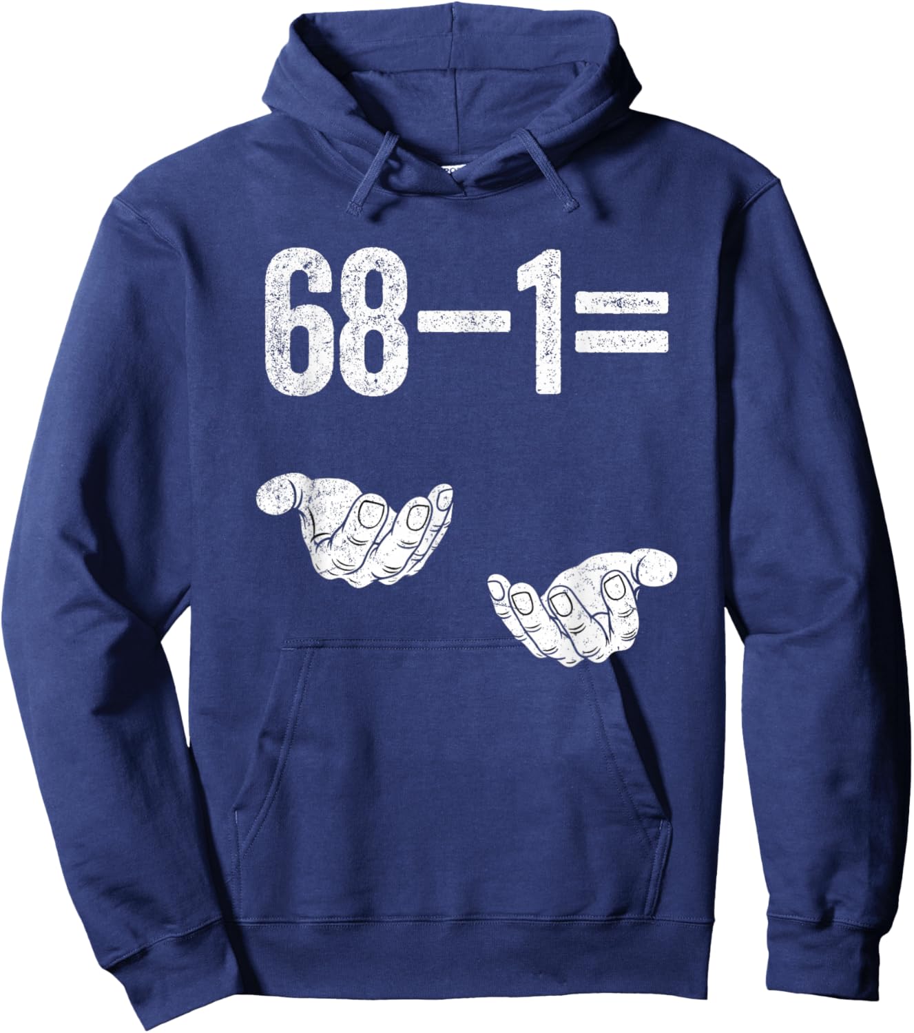 67 Six Seven Math Mathematics Brainrot Equation Birthday Hoodie - Hoodie | Navy