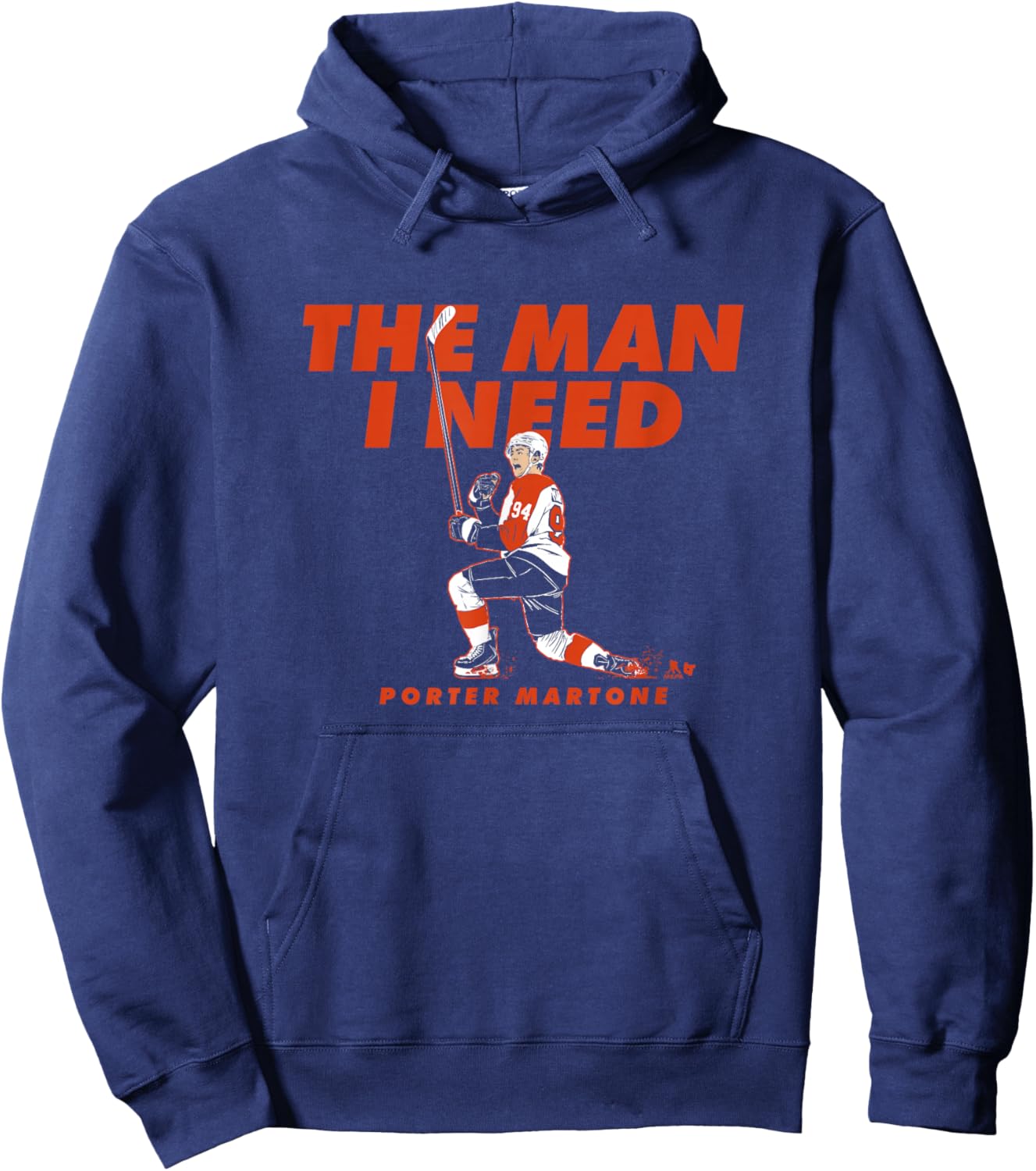 Porter Martone - The Man I Need - Philadelphia Hockey Hoodie - Hoodie | Navy