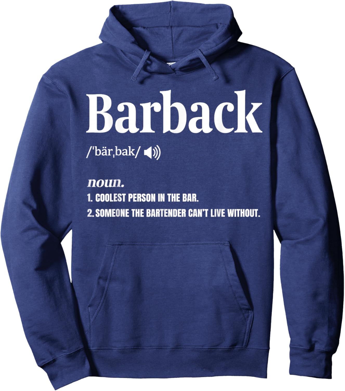 Barback Hoodie - Hoodie | Navy