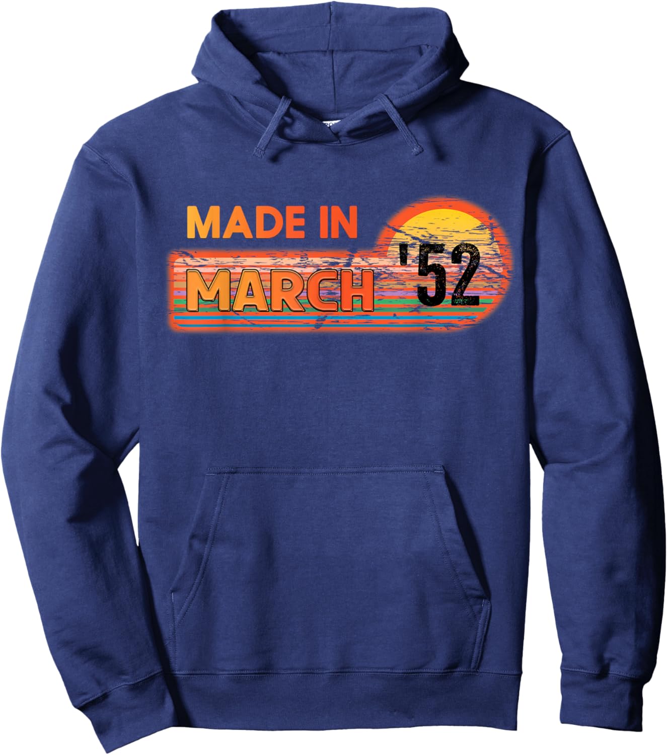 Vintage Hoodie - Hoodie | Navy
