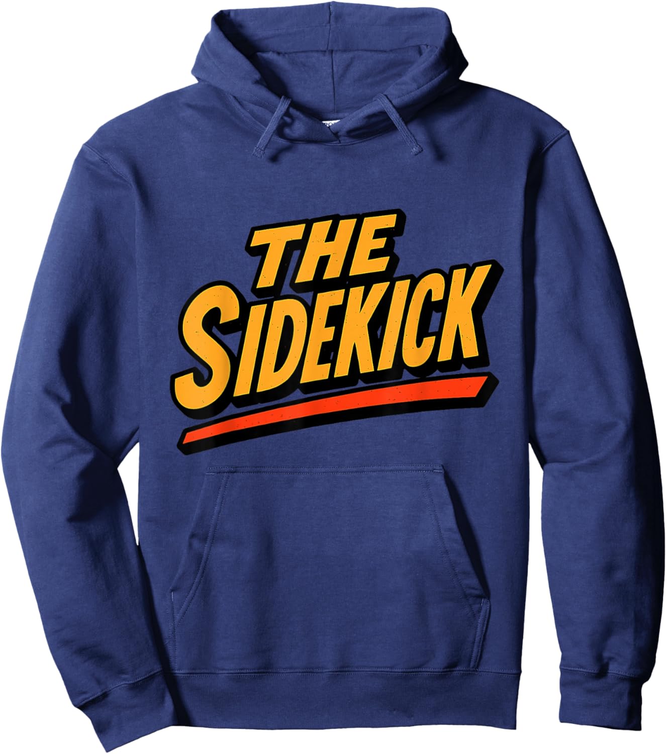 Sidekick Easy Halloween Matching Superhero Costume Dad Mom Hoodie - Hoodie | Navy