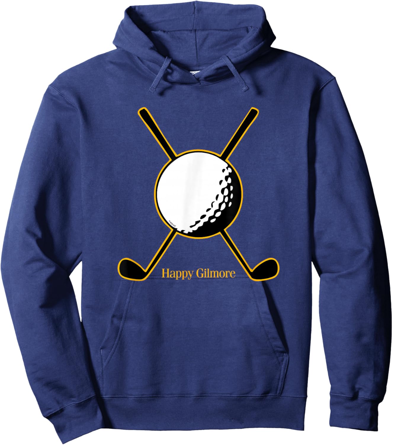 Happy Gilmore 30th Anniversary Front & Back Hoodie - Hoodie | Navy