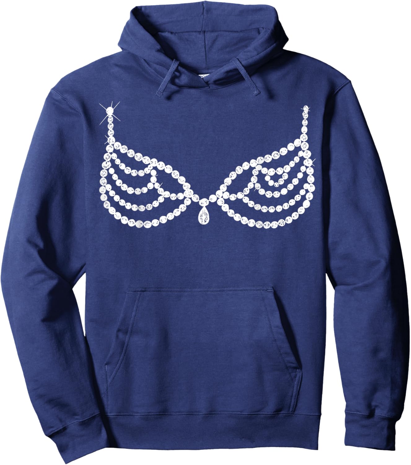 Halloween Costume Show Women Girls Hoodie - Hoodie | Navy