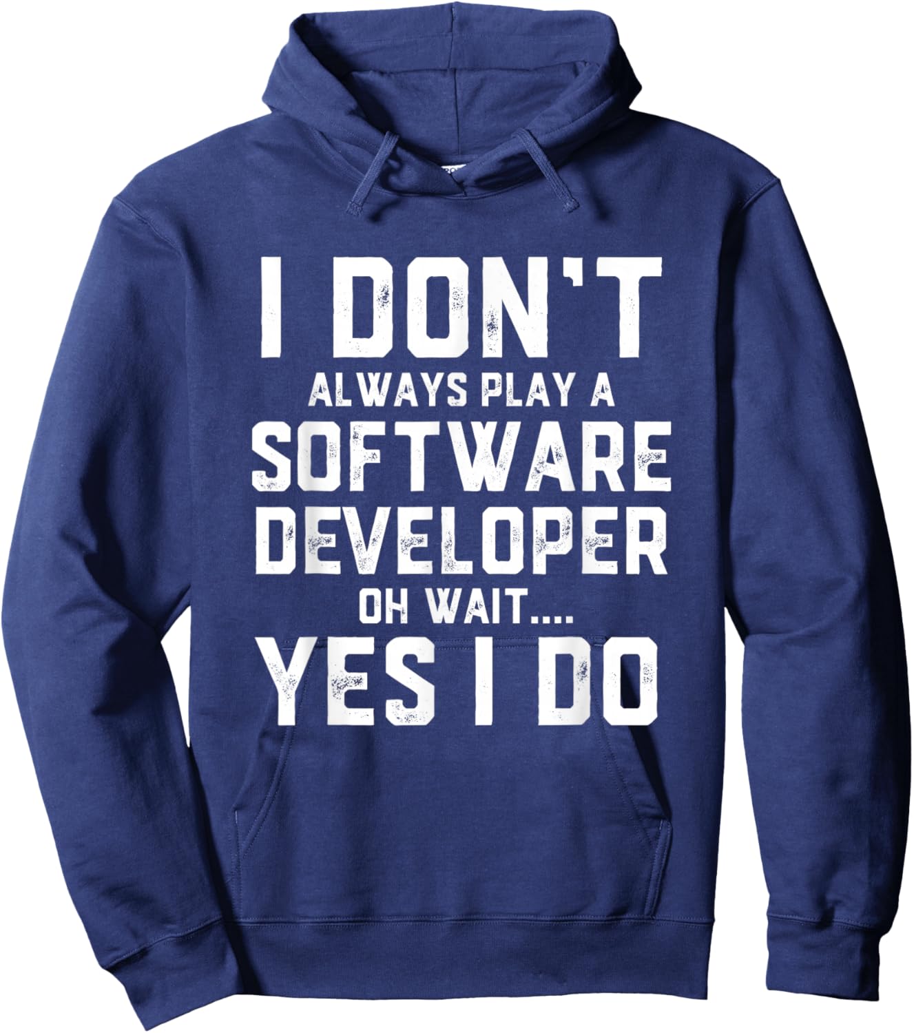 Software Developer Costume Programmer Full Stack Dev Coding Hoodie - Hoodie | Navy