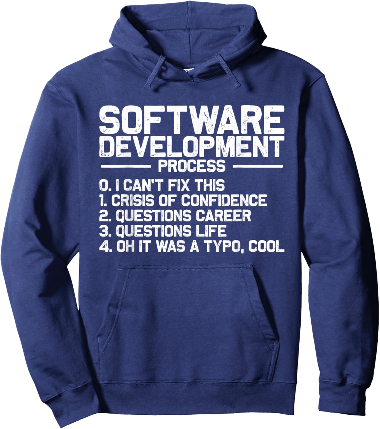 Software Development Design Men Coding Programmer Coder Hoodie - Hoodie | Navy