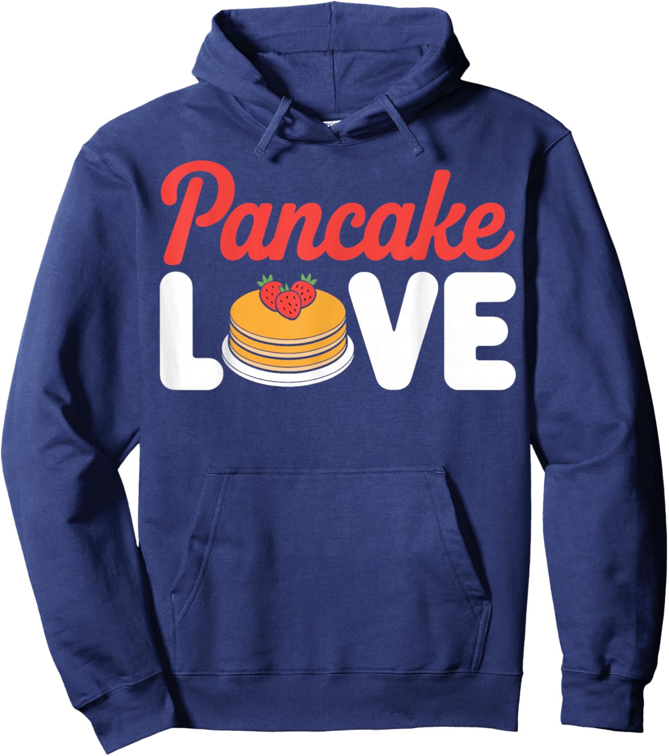 Love Pancake Maker Chefs Hoodie - Hoodie | Navy