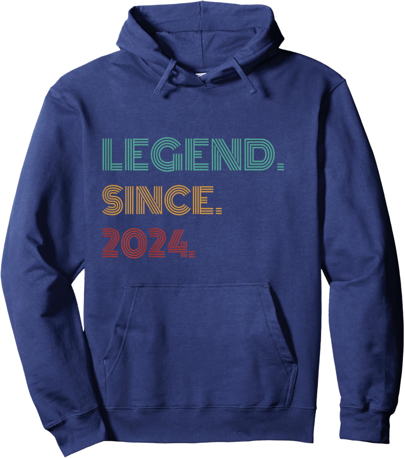Kids 2 Years Old Legend Since 2024 2nd Birthday Hoodie - Hoodie | Navy