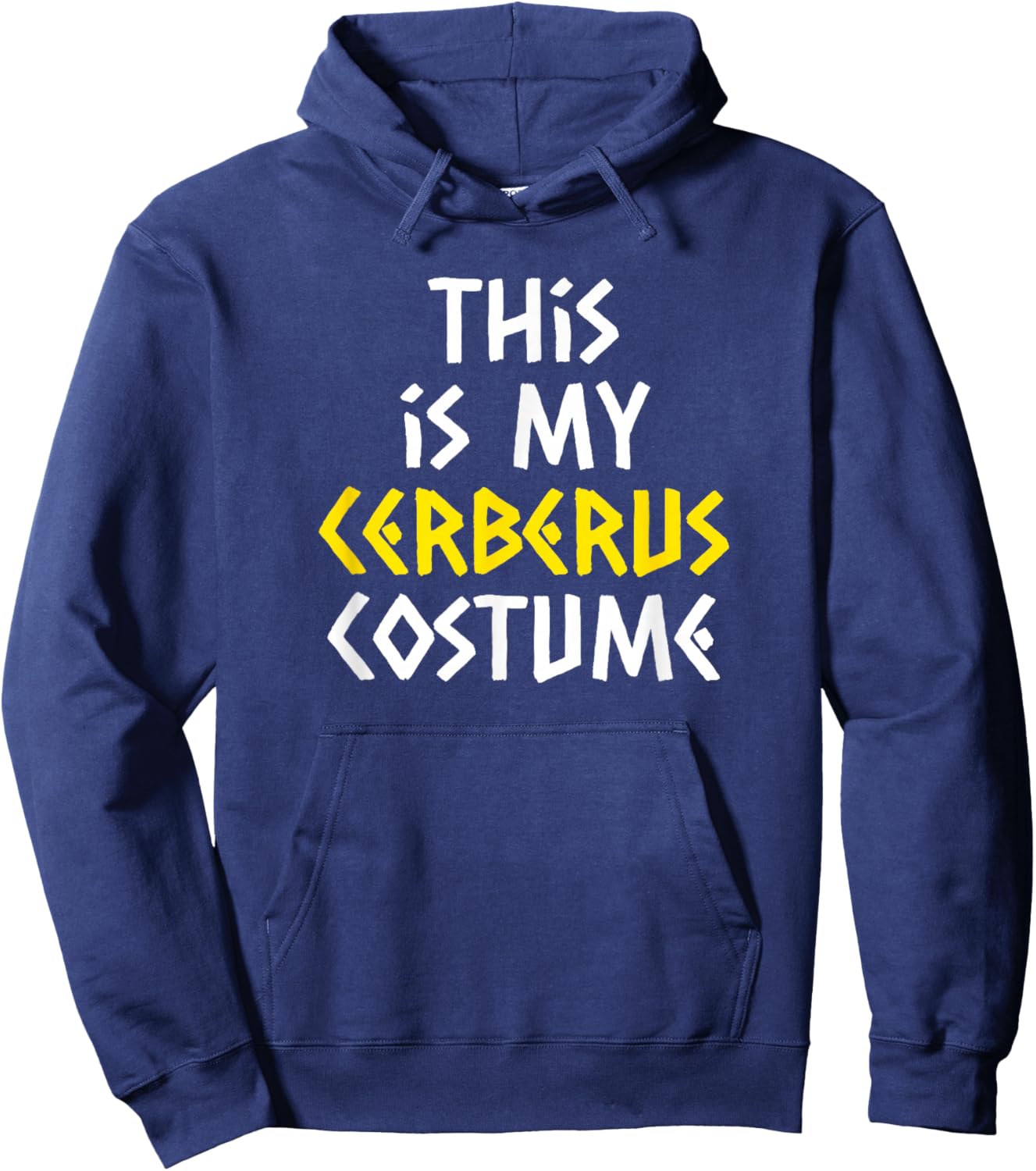 This is My Cerberus Costume Halloween Greek Mythology Hoodie - Hoodie | Navy