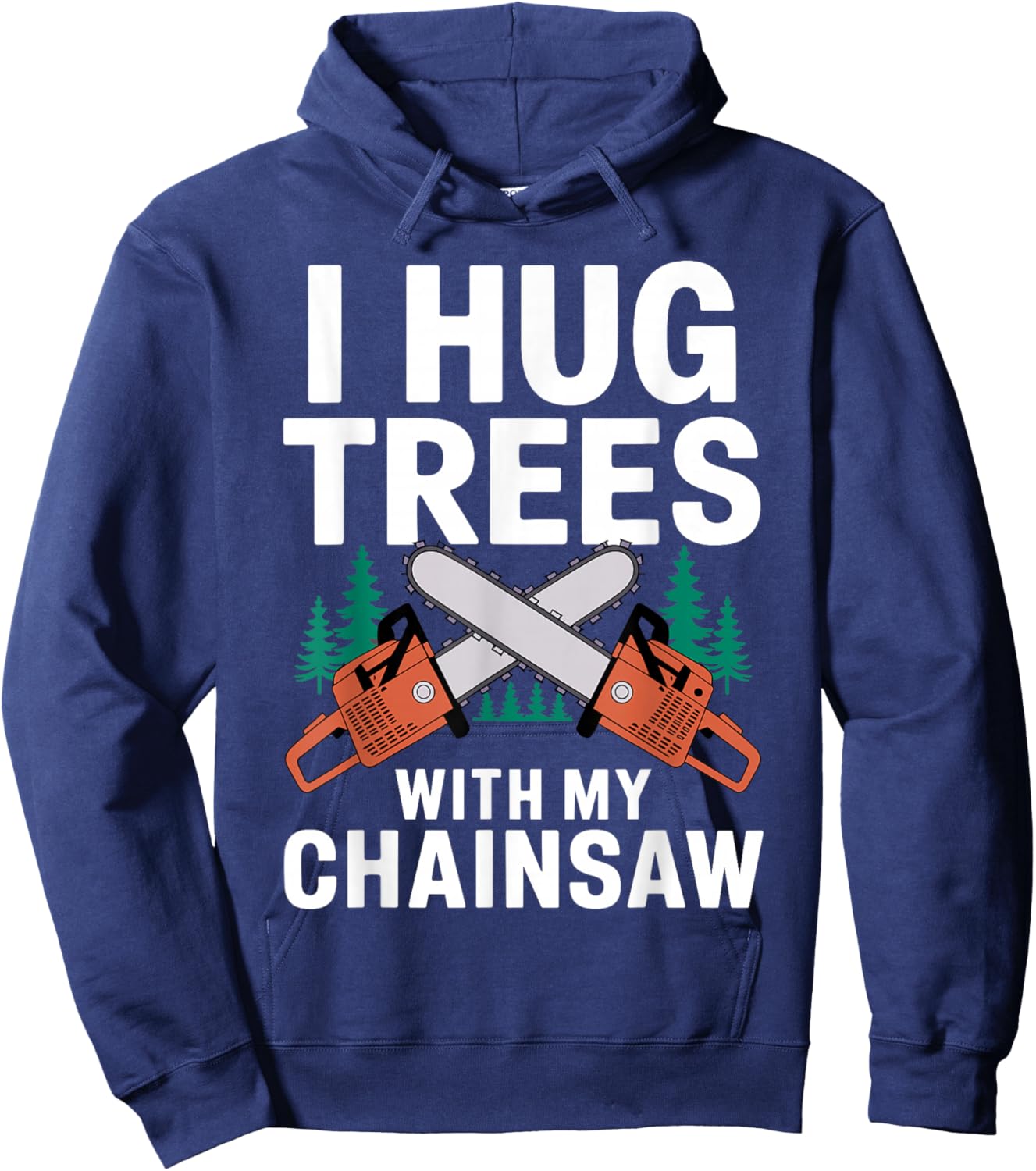 Best Lumberjack Art Women Lumberjack Arborist Logger Hoodie - Hoodie | Navy
