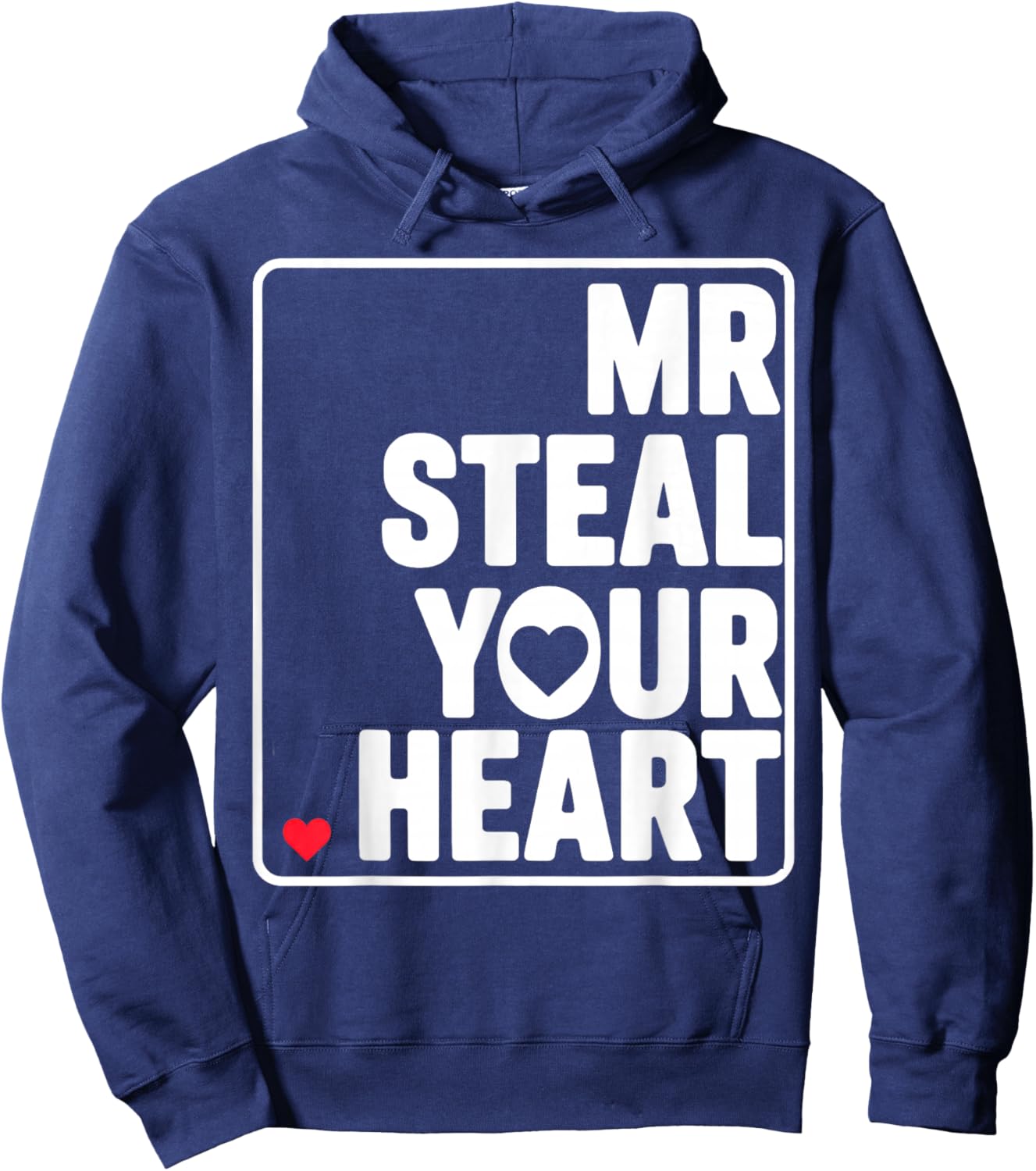 Mr Steal Your Heart Hoodie - Hoodie | Navy