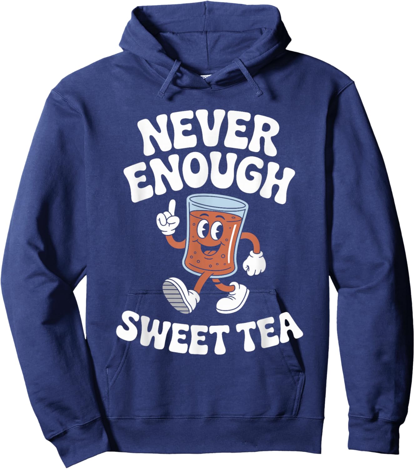 Funny Sweet Tea Retro Hoodie - Hoodie | Navy