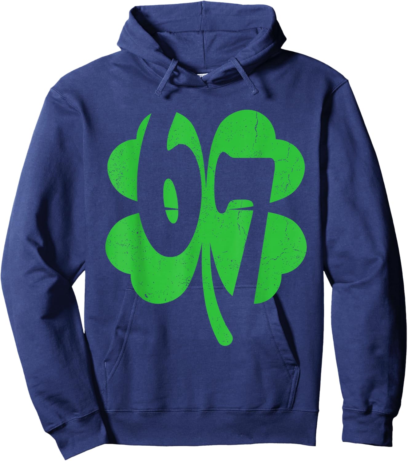 Six Seven 67 Shamrock St Paddy's Kid Boys St Patrick's Day Hoodie - Hoodie | Navy