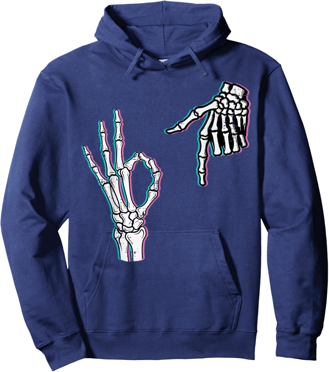 Skeleton 67 Meme Funny Halloween Boys Girls Youth Teen Kids Hoodie - Hoodie | Navy