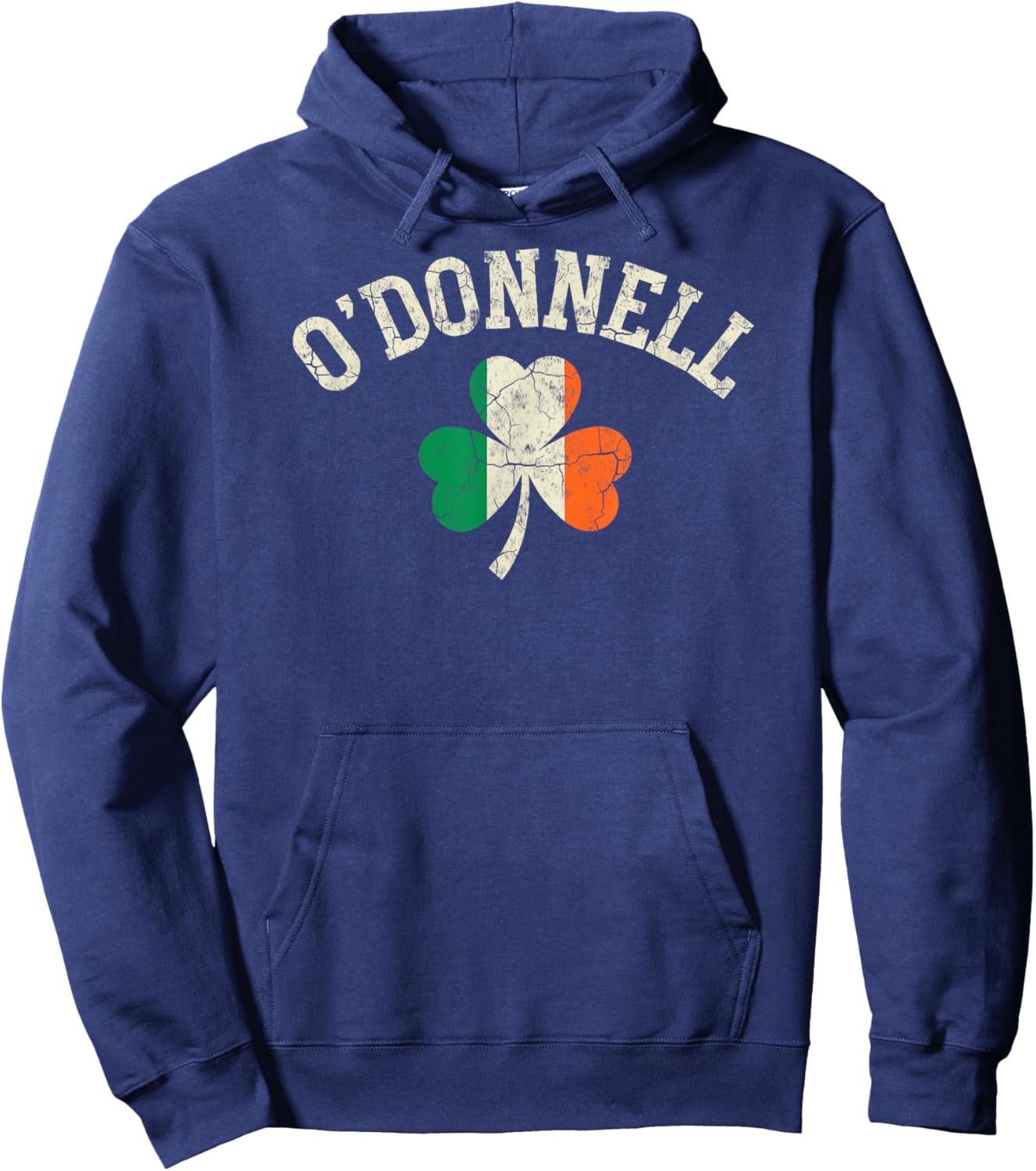 St.Patrick’s Day Irish Flag Shamrock O'Donnell Shenanigans Hoodie - Hoodie | Navy