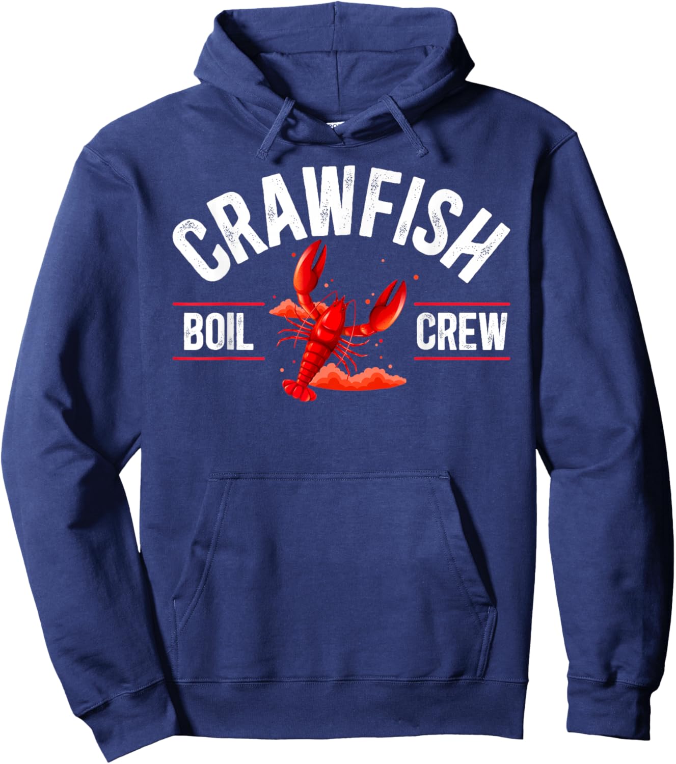Crawfish Boil Crew Crawfish Lover Squad Hoodie - Hoodie | Navy