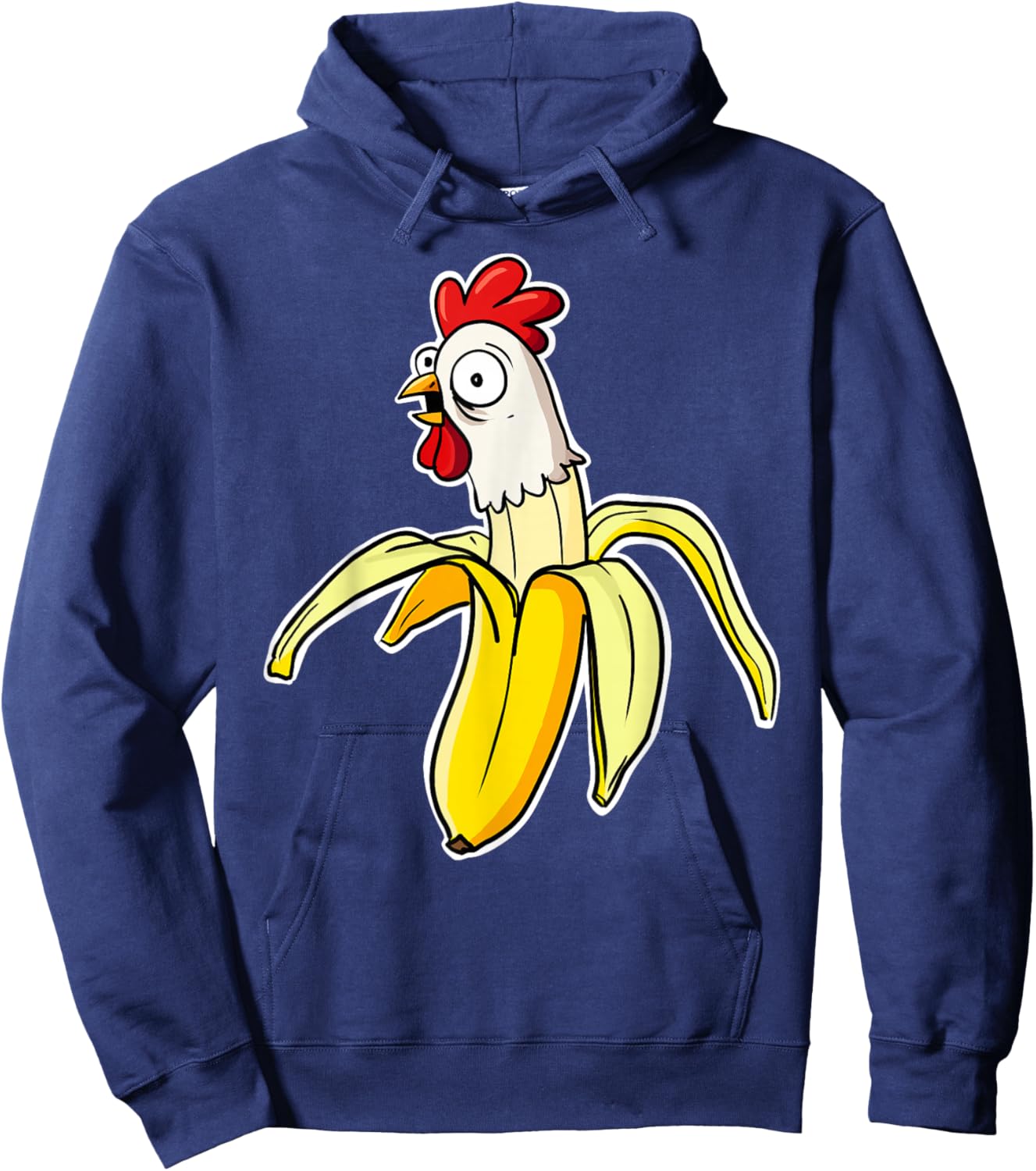 Chicken Banana Hoodie - Hoodie | Navy