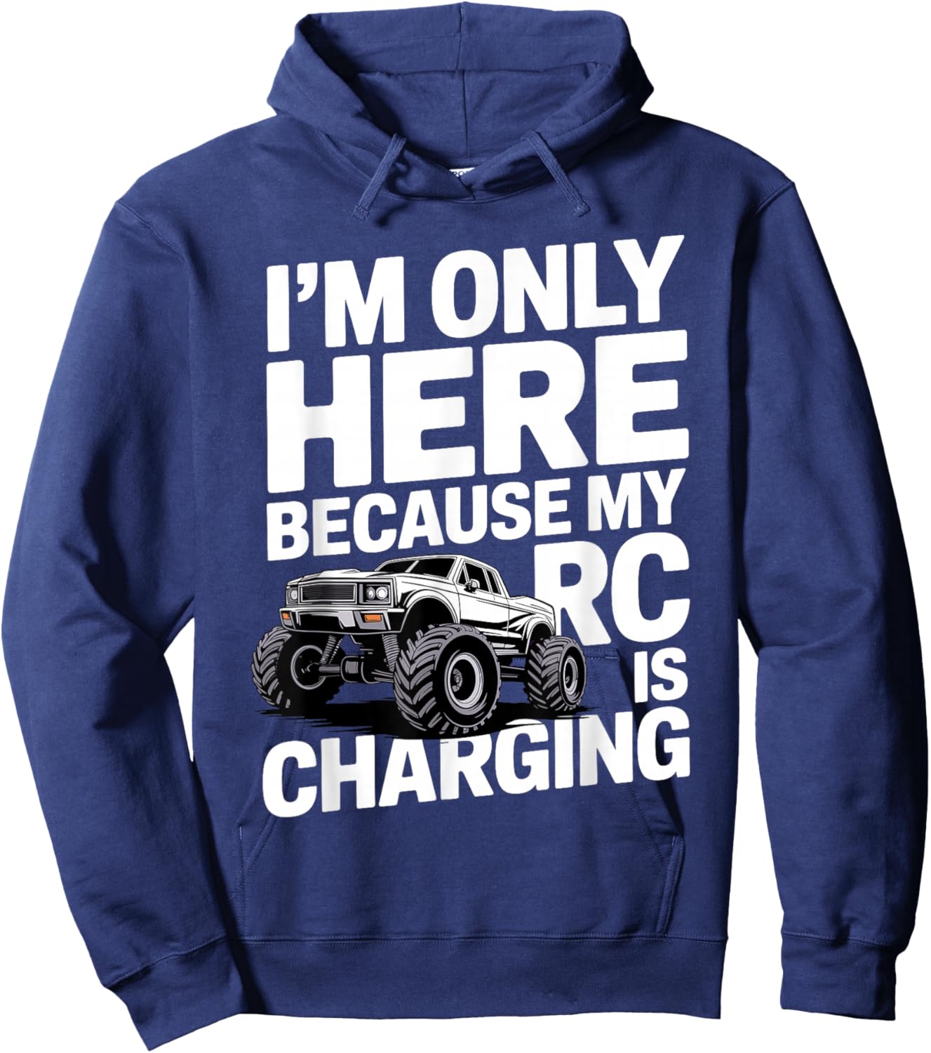 RC Car Design Women Kids RC Race Car Lover RC Car Hoodie - Hoodie | Navy
