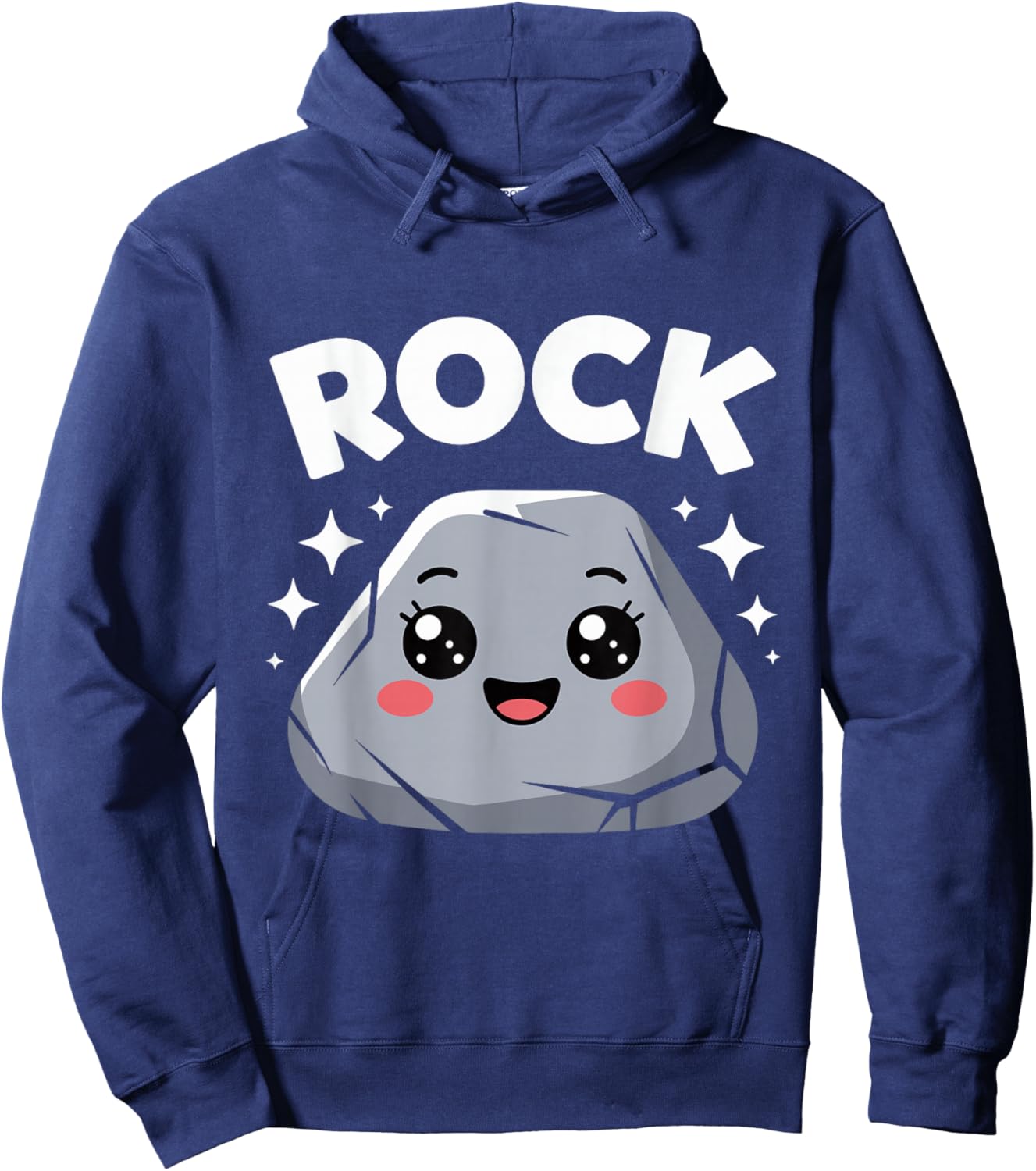 Cute Rock Paper Scissors Halloween Costumes Kids Girls Boys Hoodie - Hoodie | Navy
