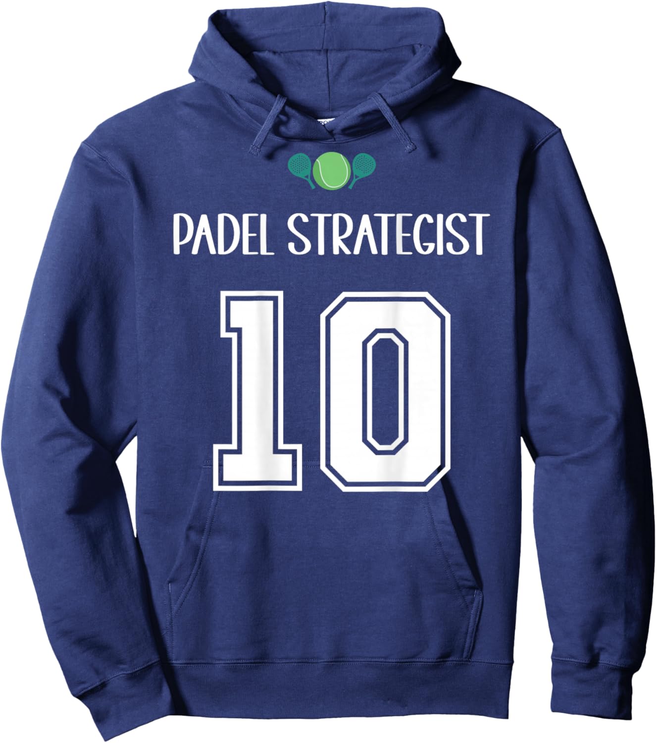 Funny Padel Tennis Group Jersey for Padel Team Padel Hoodie - Hoodie | Navy