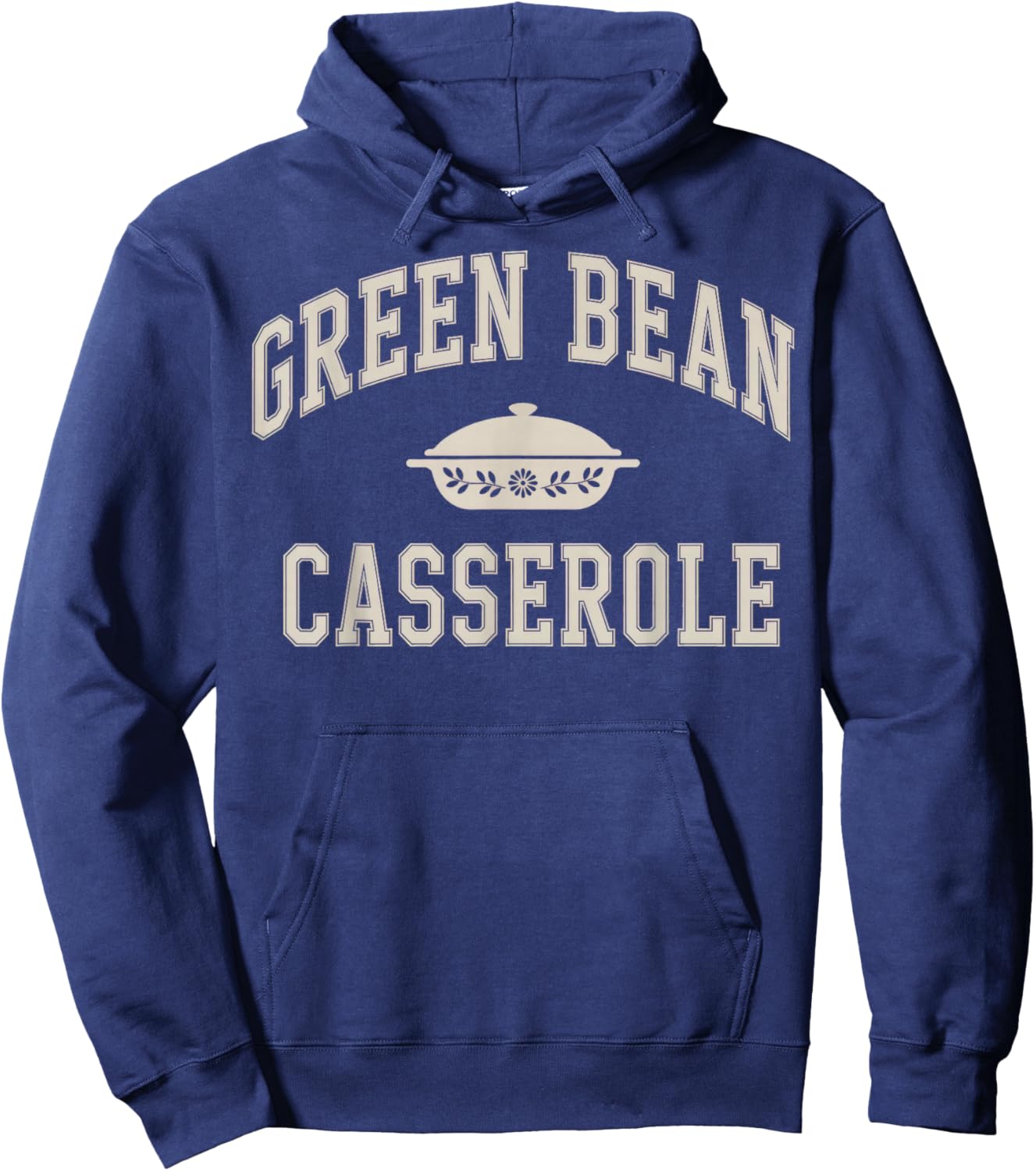 Green Bean Casserole Thanksgiving Hoodie - Hoodie | Navy