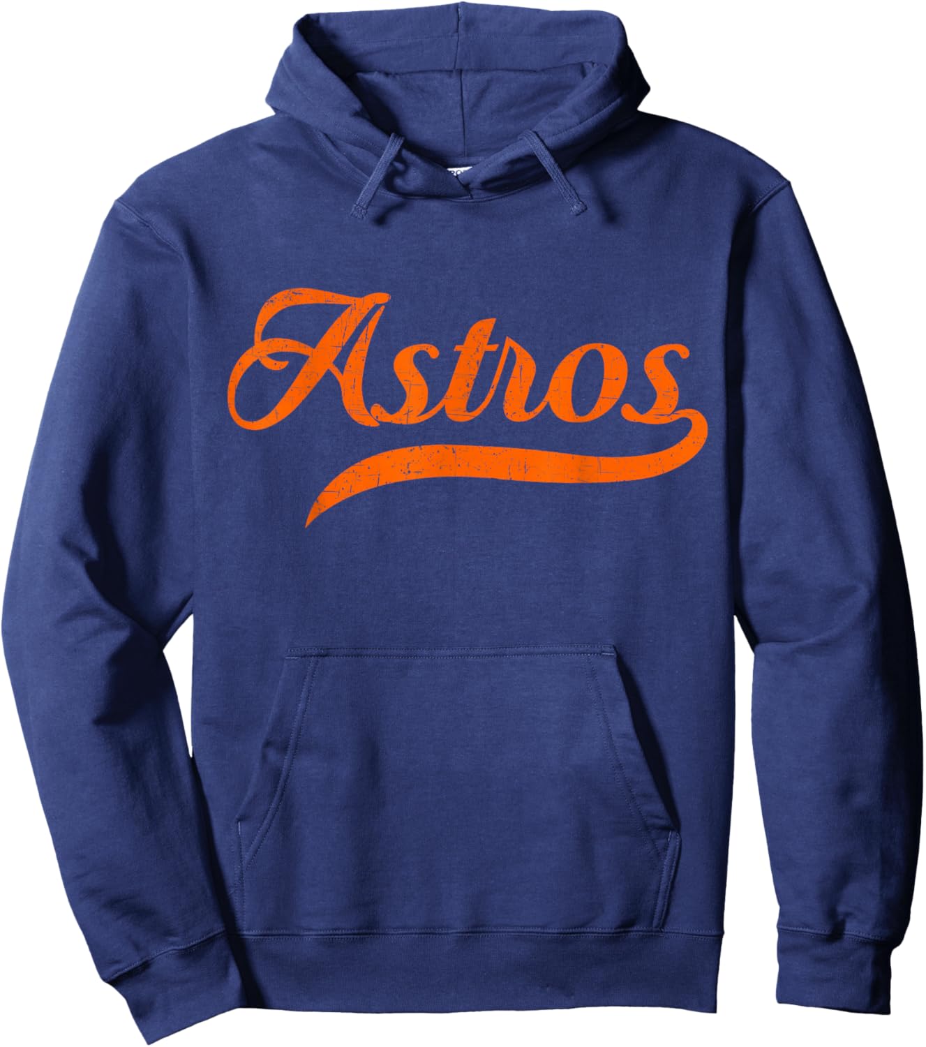 Vintage Astro Retro Style 70s 80s 90s First Name Hoodie - Hoodie | Navy