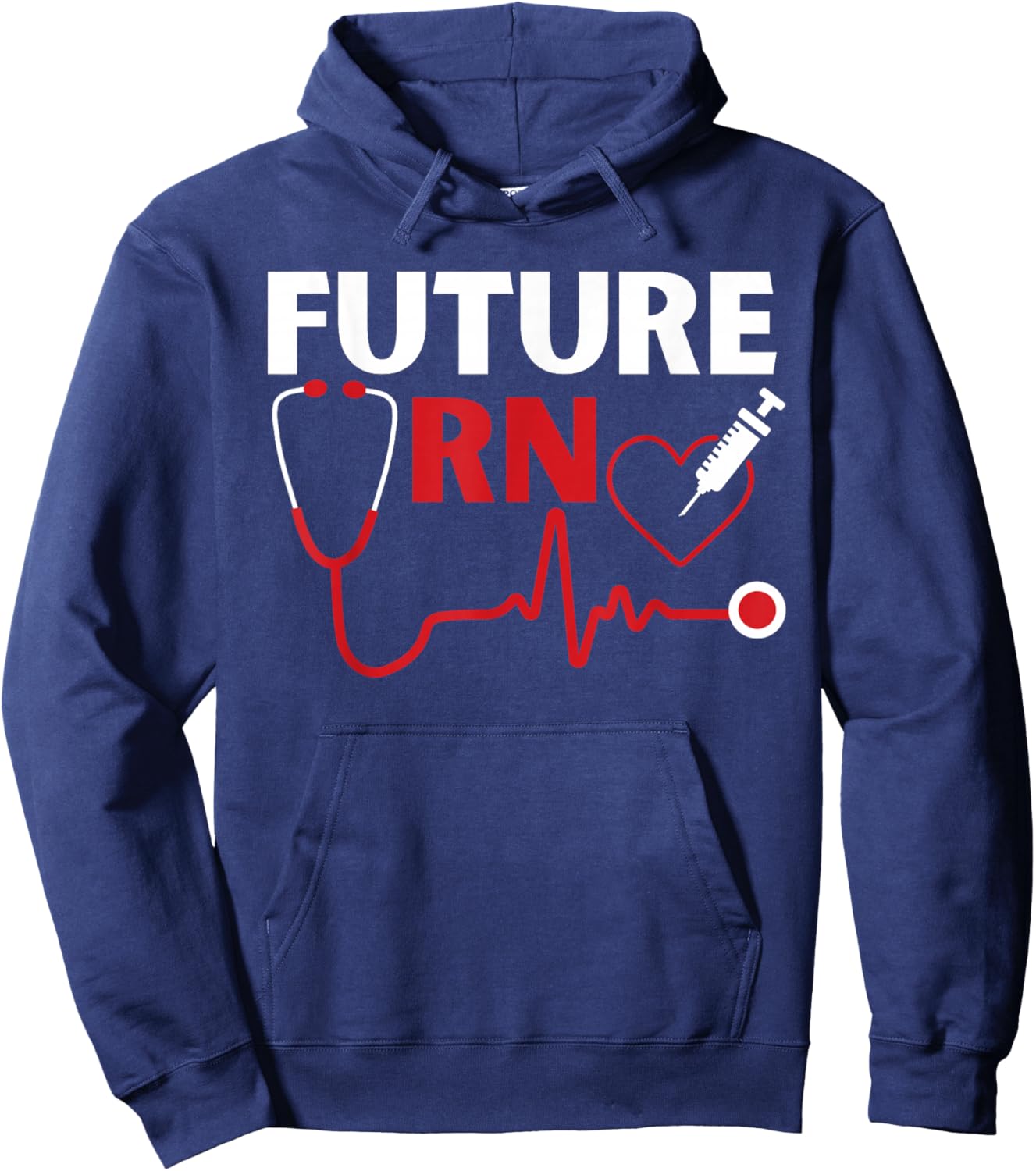 Future RN Nurse Nursing Student Registered Nurse in Training Hoodie - Hoodie | Navy