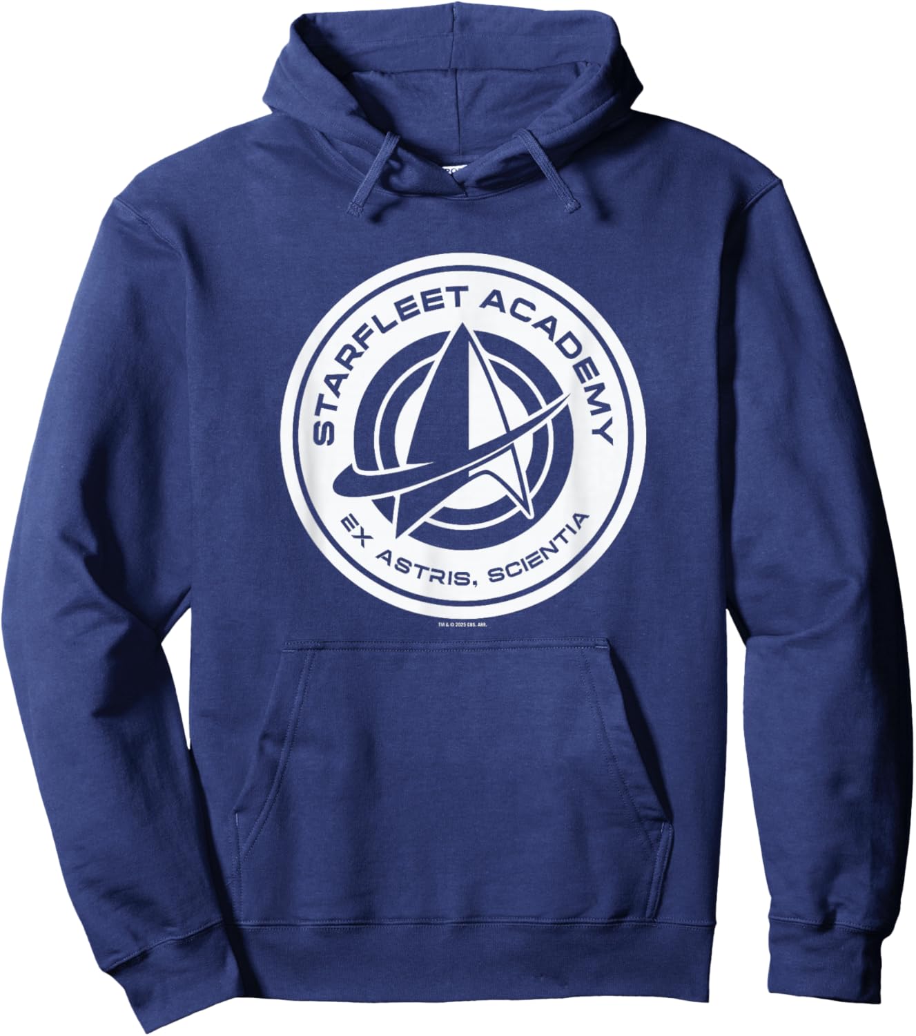 Star Trek Starfleet Academy Logo Officially Licensed Hoodie - Hoodie | Navy