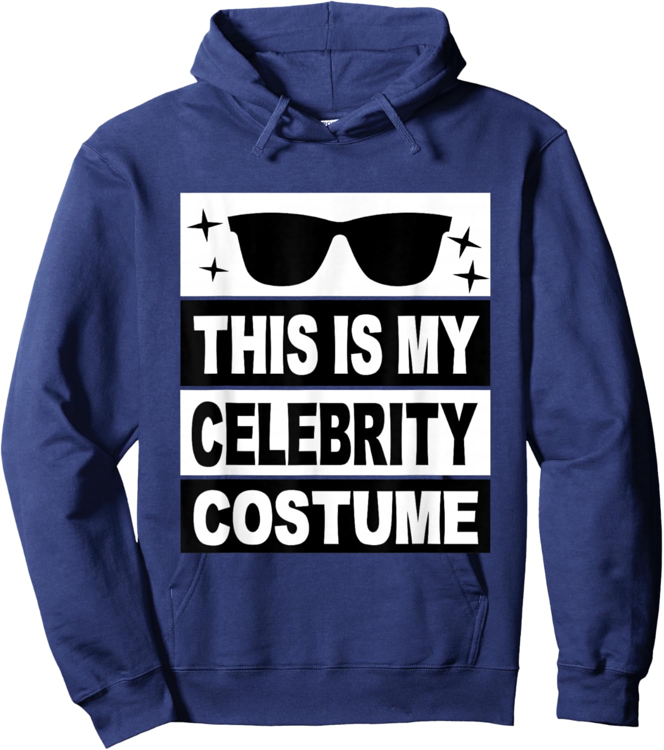 This is My Celebrity Costume Men Kids Women Ideas Girls Man Hoodie - Hoodie | Navy