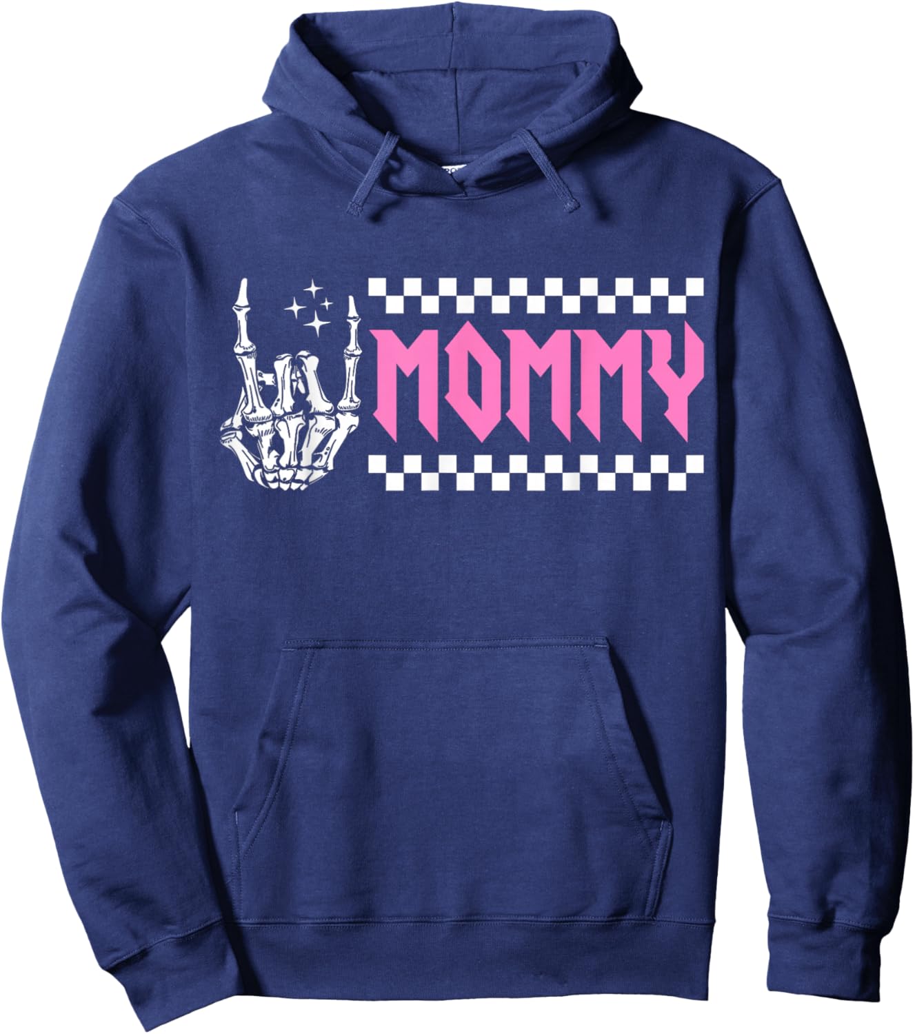 Mommy Family Birthday Matching Bad Two The Bone Bday Hoodie - Hoodie | Navy