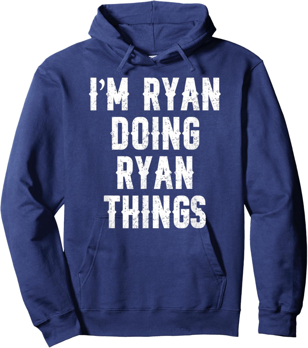 Ryan I'm Doing Things Funny Hoodie - Hoodie | Navy