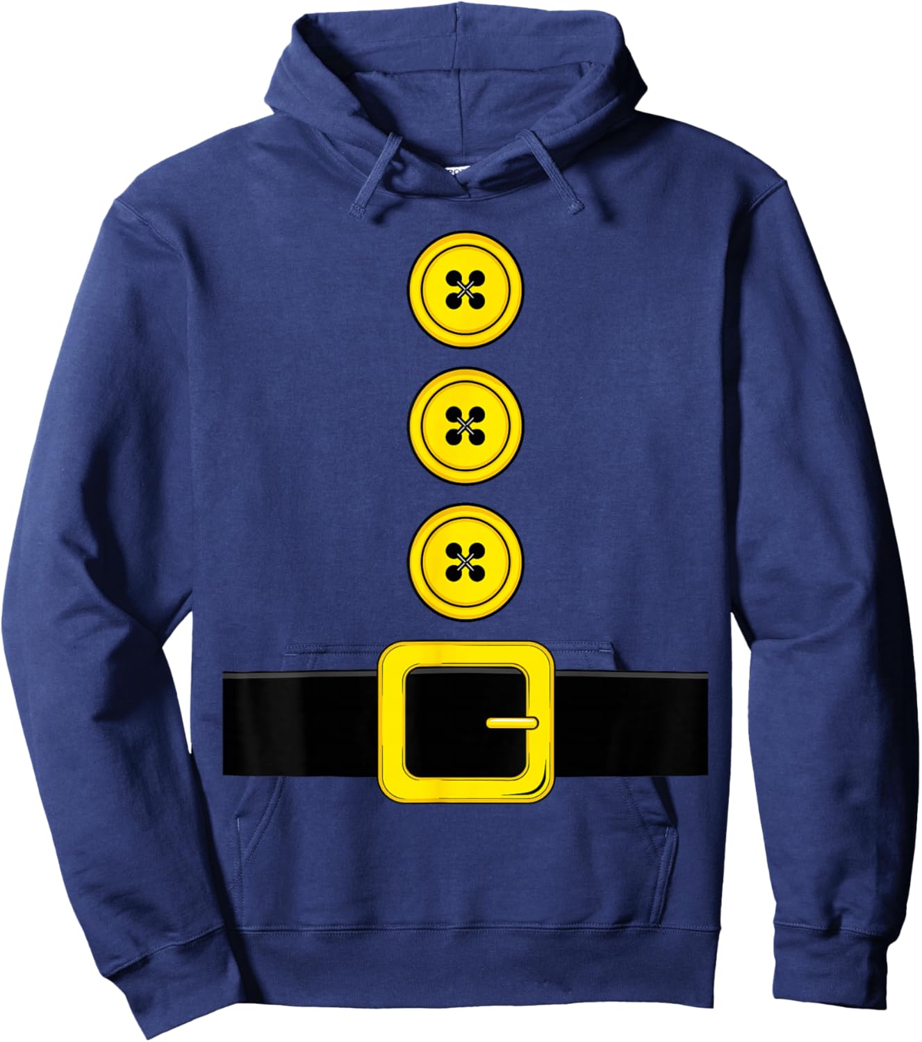 Dwarf Easy Halloween Men Women Kids Group Costume Matching Hoodie - Hoodie | Navy